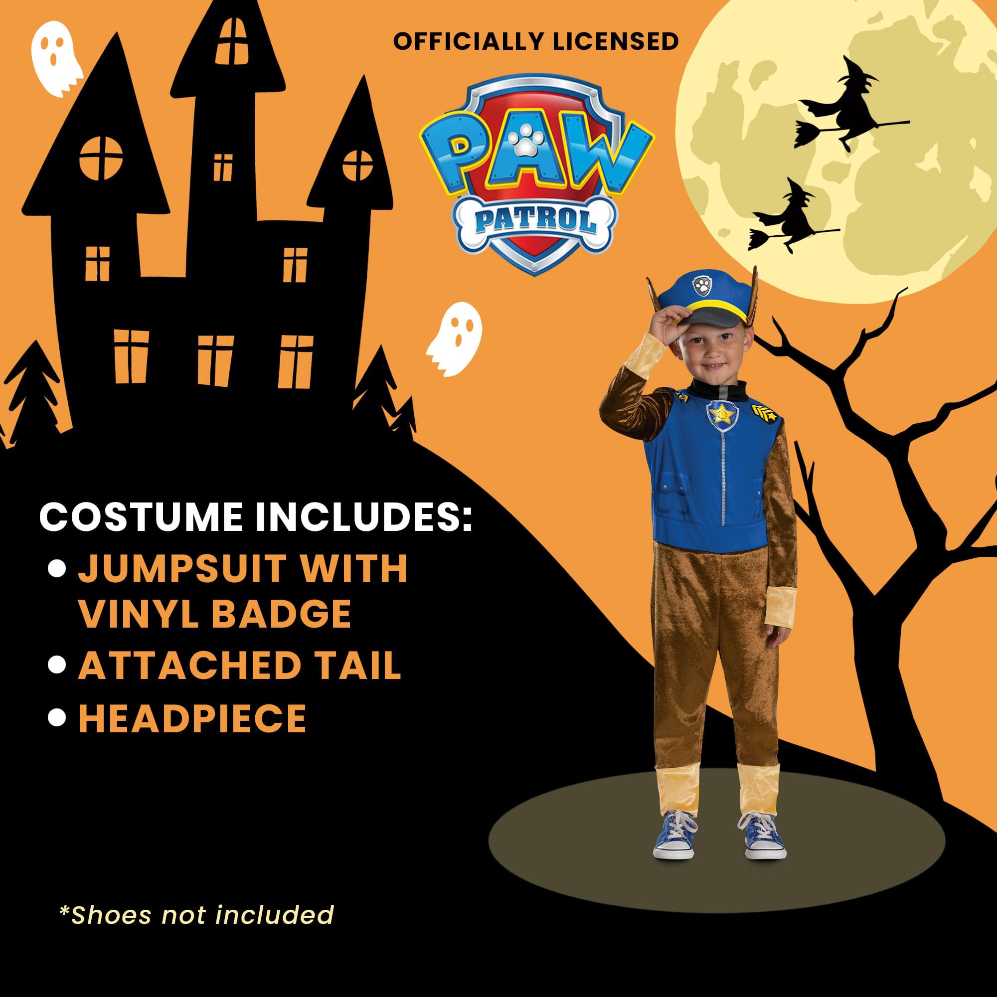 PAW Patrol Chase Classic Toddler Costume