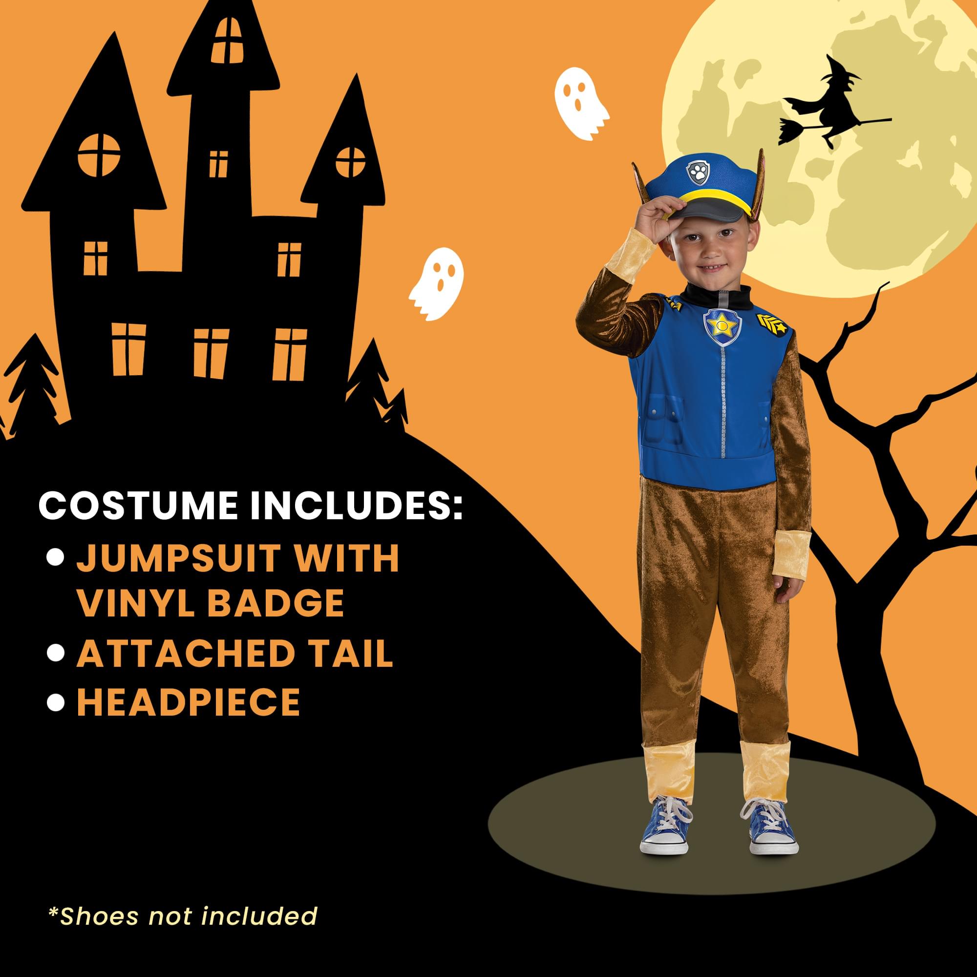 PAW Patrol Chase Classic Toddler Costume