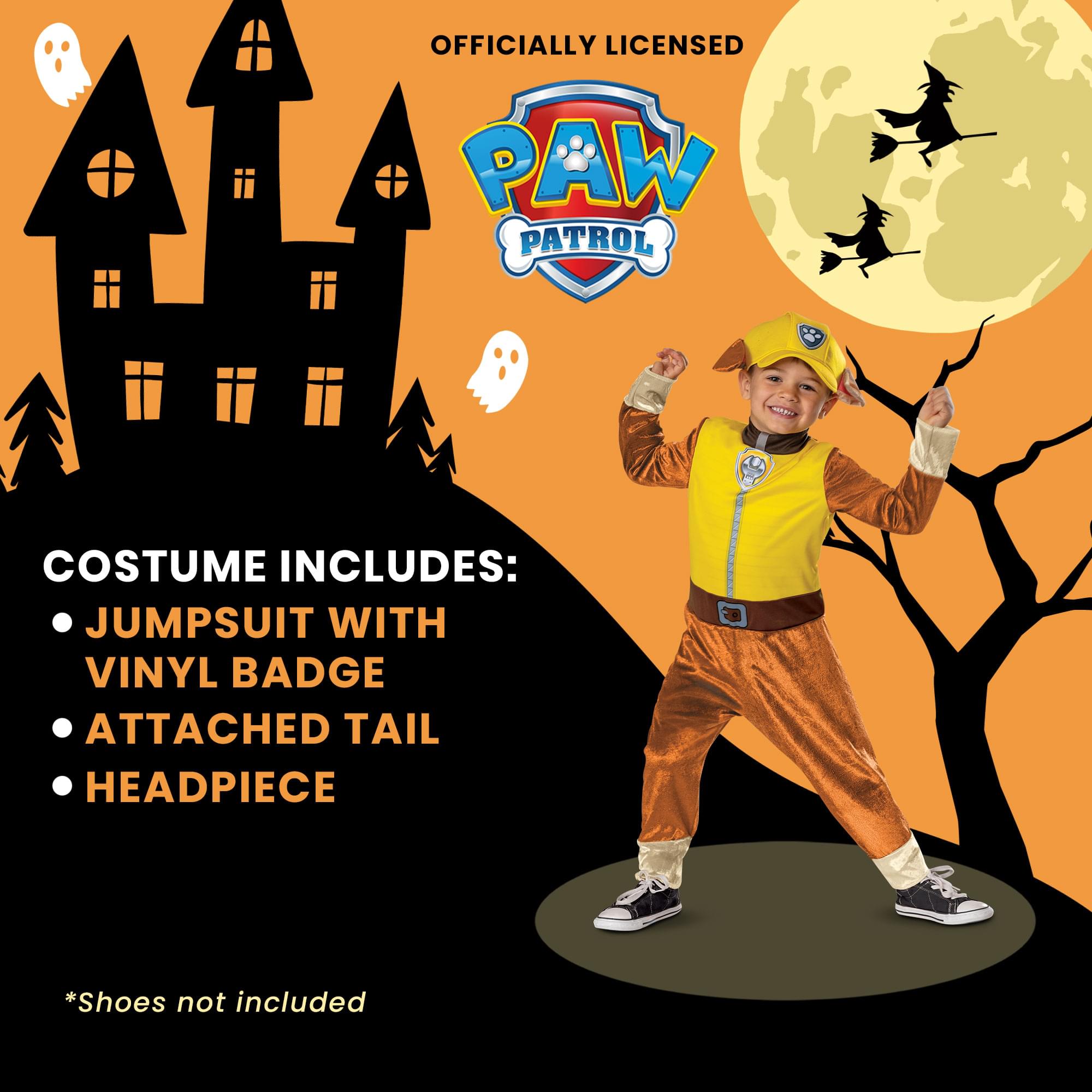 PAW Patrol Rubble Classic Toddler Costume