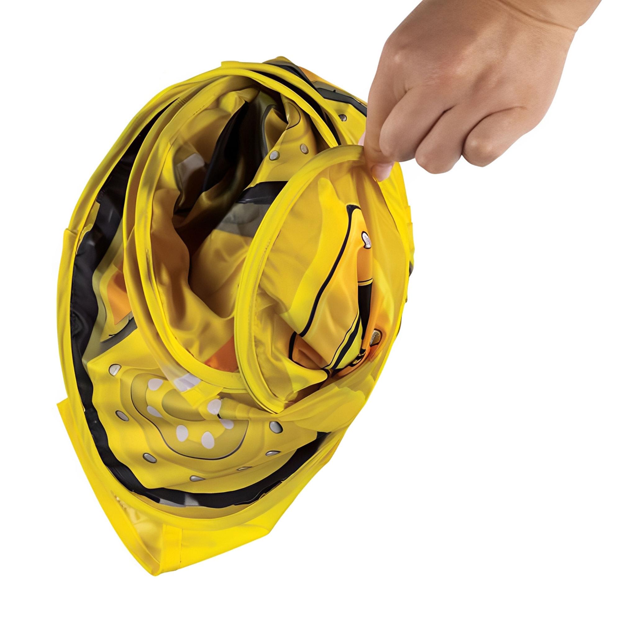 PAW Patrol Rubble Bulldozer Pop Out Child Costume | One Size Up to Size 6