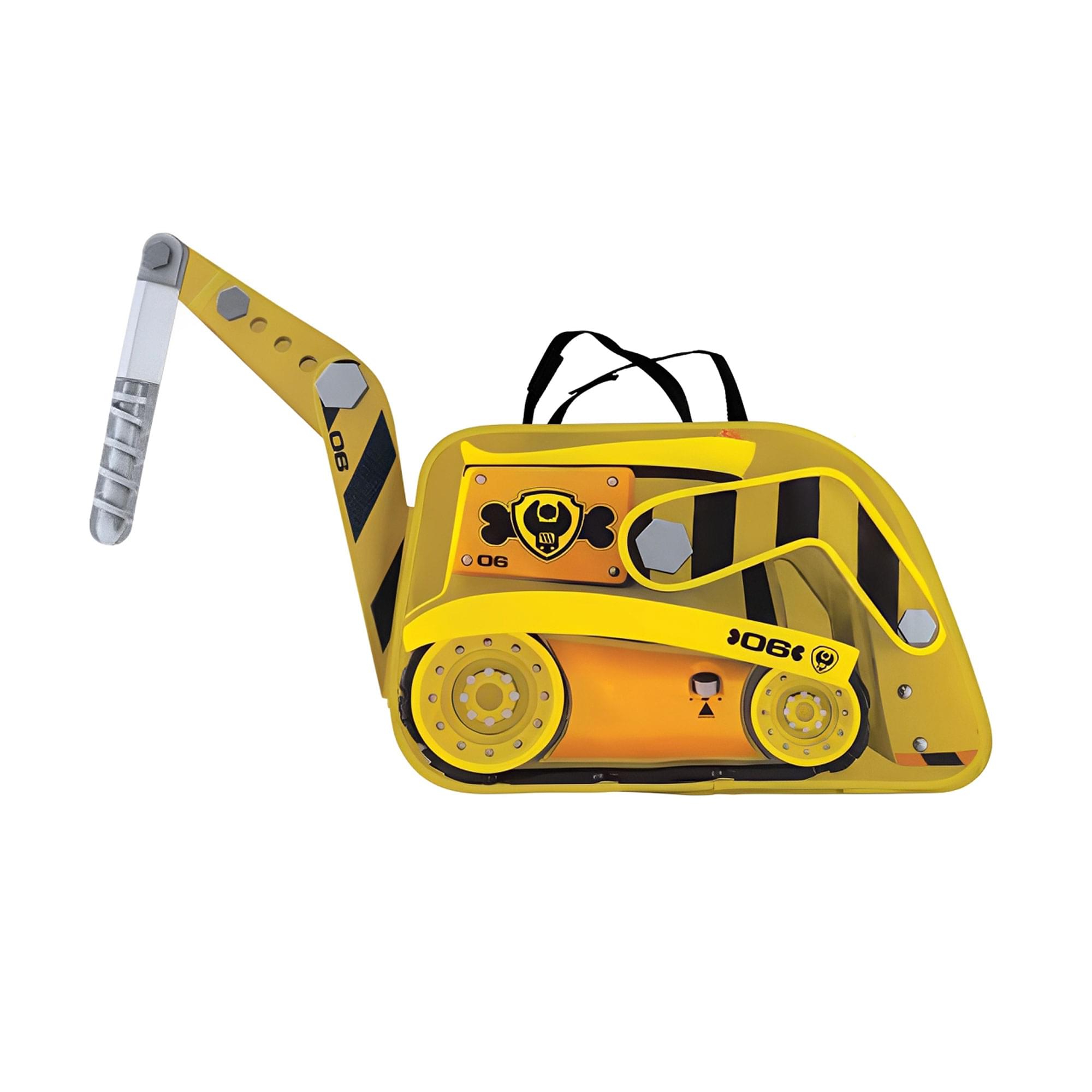 PAW Patrol Rubble Bulldozer Pop Out Child Costume | One Size Up to Size 6