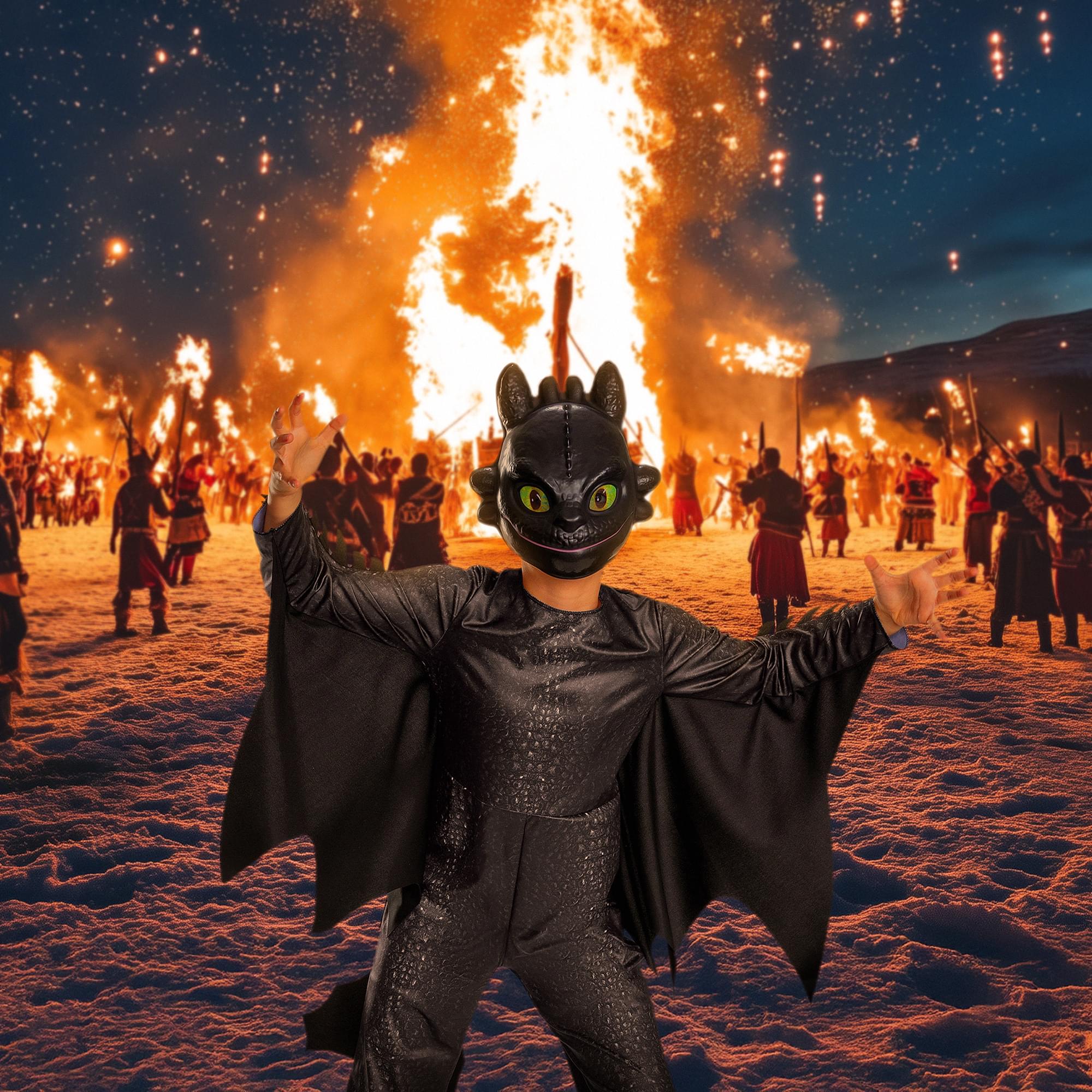 How To Train Your Dragon Toothless Classic Child Costume