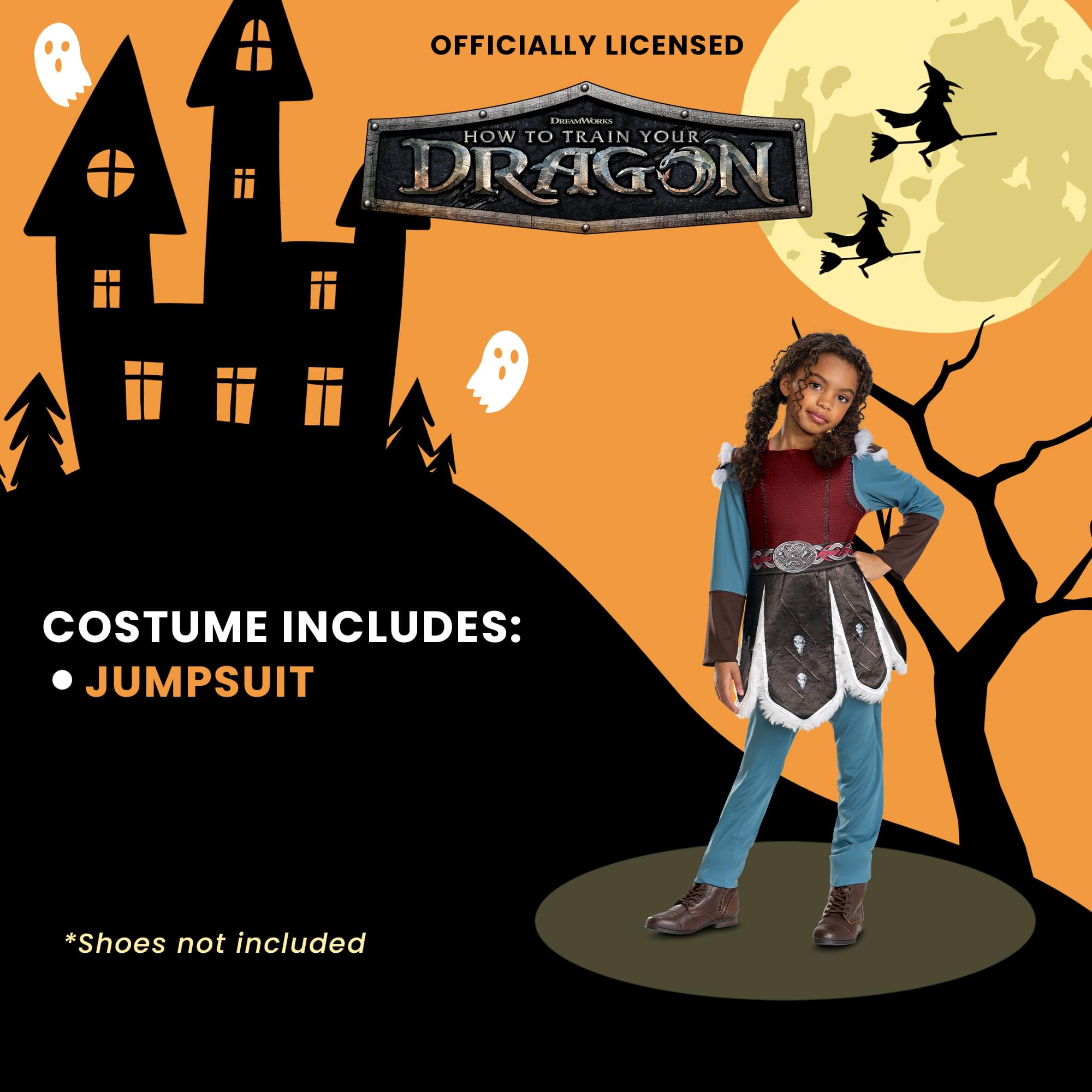 How To Train Your Dragon Astrid Classic Child Costume