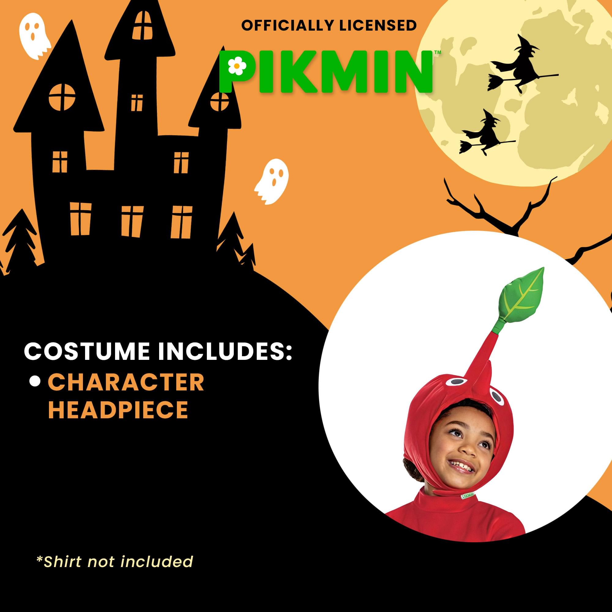 Pikmin Red Costume Headpiece | Unisize 8+