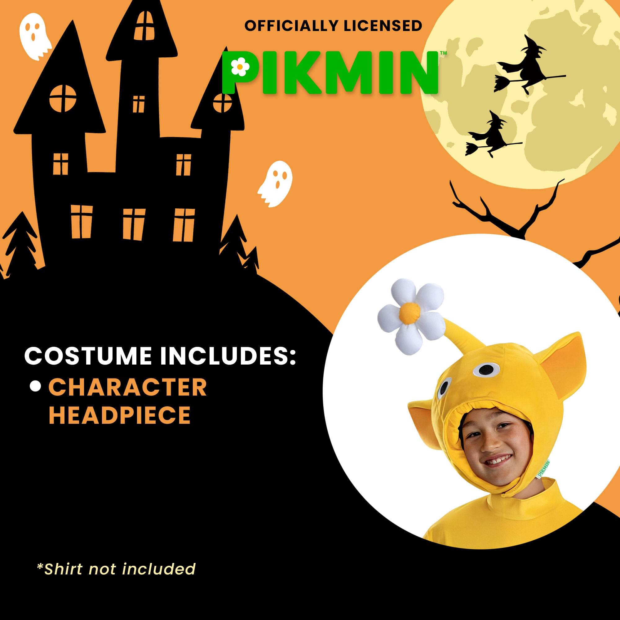 Pikmin Yellow Costume Headpiece | Unisize 8+