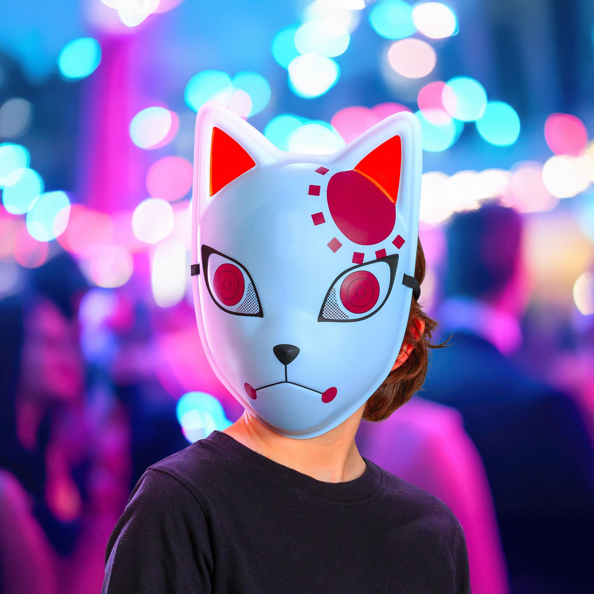 Demon Slayer Tanjiro Fox Warding Child Costume Mask