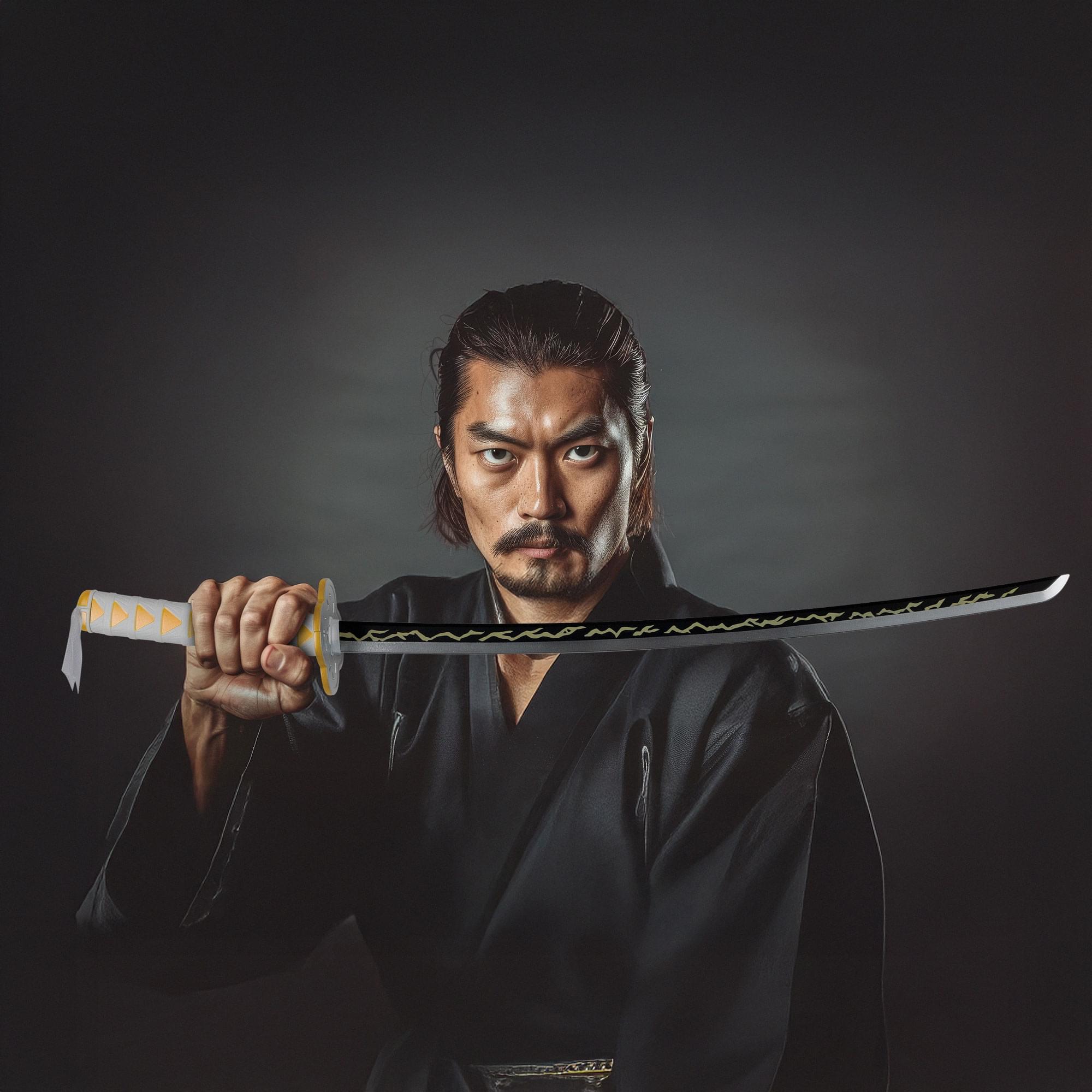Demon Slayer Zenitsu Costume Sword