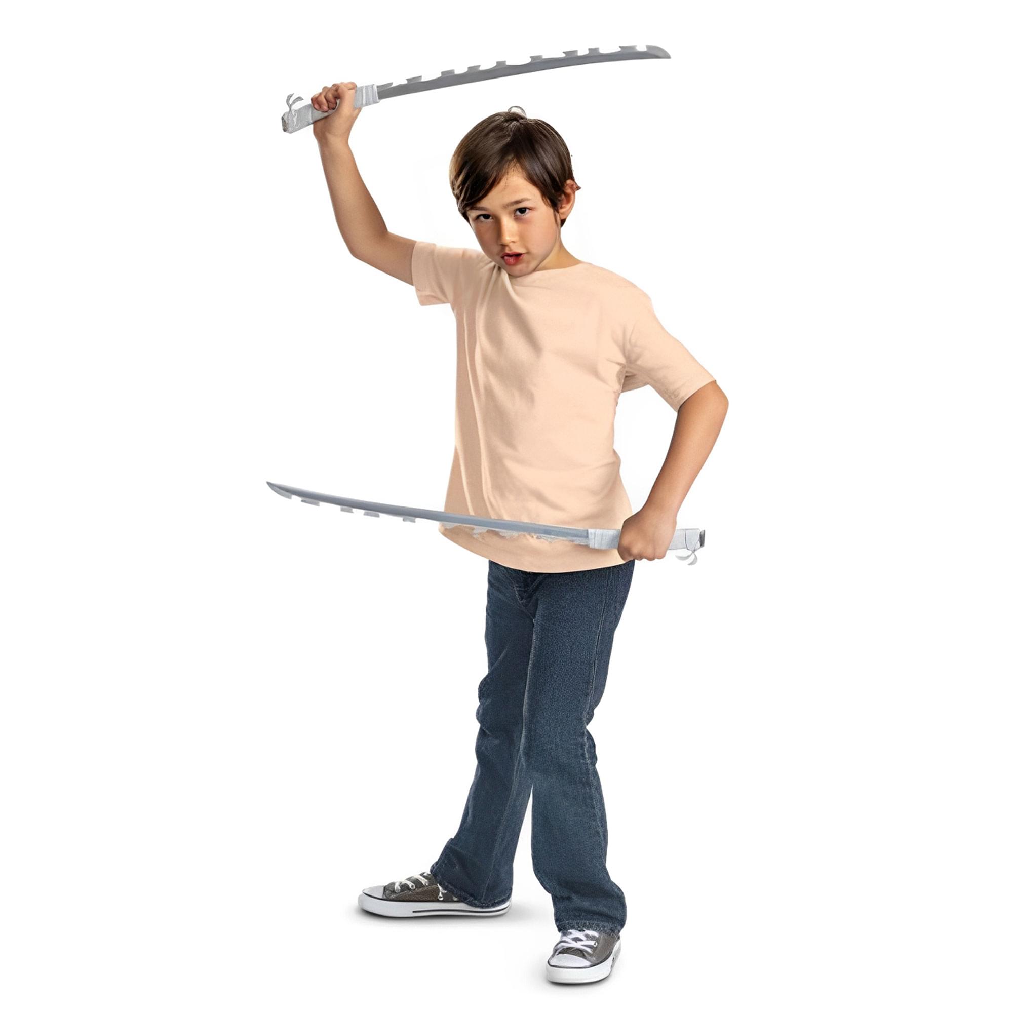 Demon Slayer Inosuke Dual Swords Costume Set