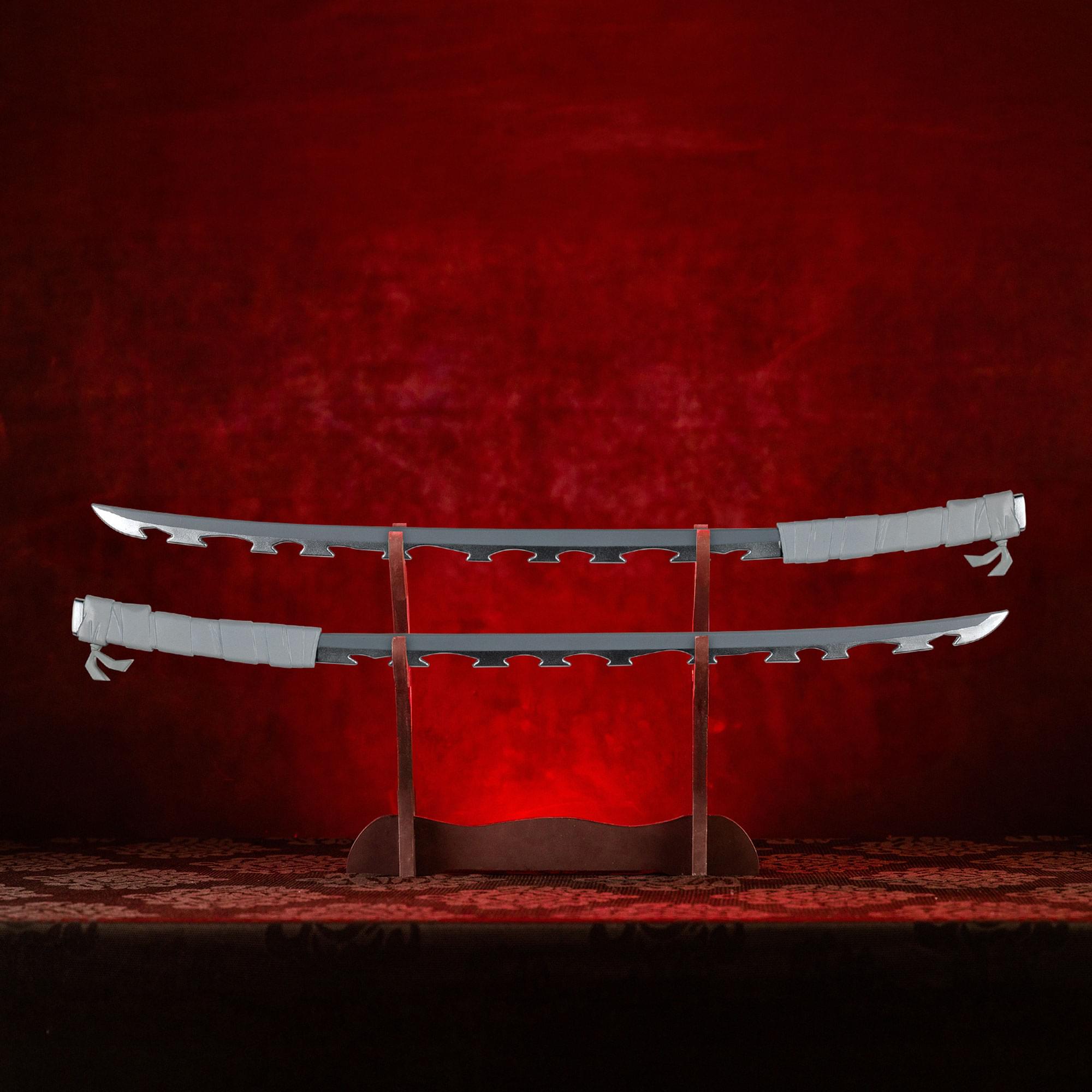 Demon Slayer Inosuke Dual Swords Costume Set