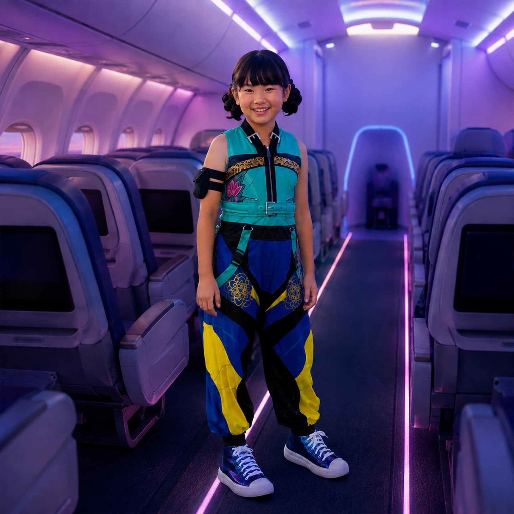 K-Pop Demon Hunters (Netflix) Zoey Classic Child Costume