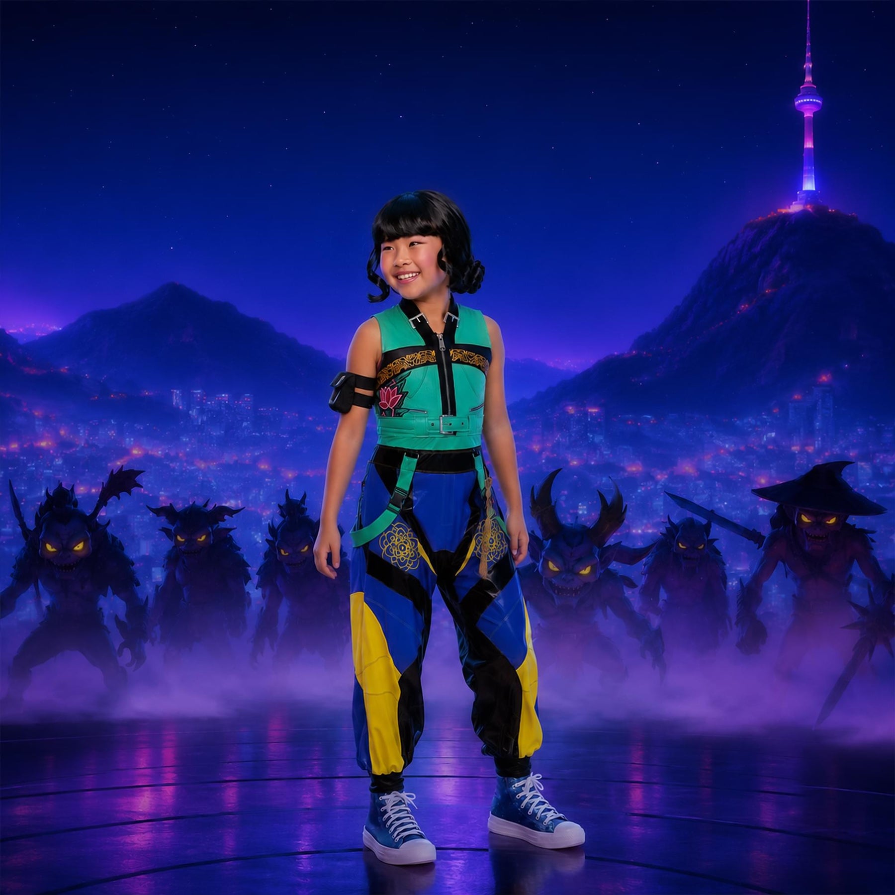 K-Pop Demon Hunters (Netflix) Zoey Classic Child Costume