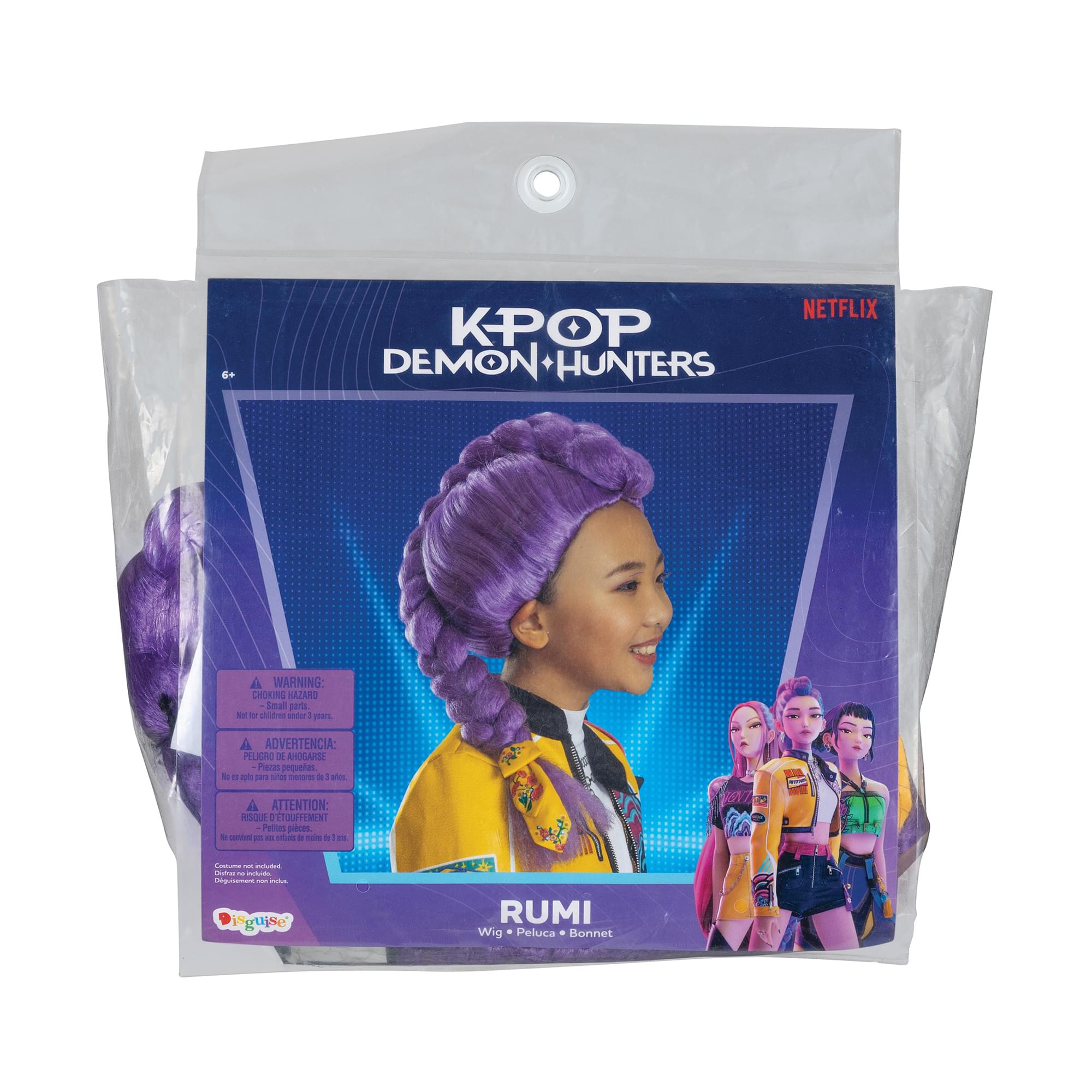 K-Pop Demon Hunters (Netflix) Rumi Child Costume Wig | One Size Fits Most
