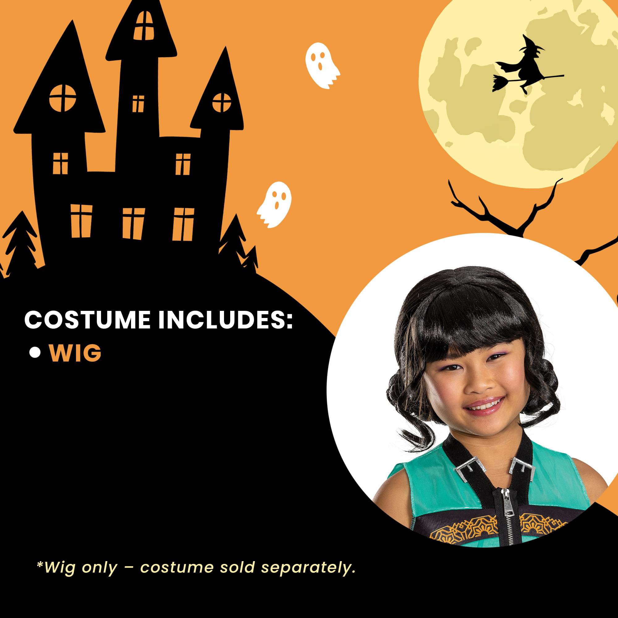 K-Pop Demon Hunters (Netflix) Zoey Child Costume Wig | One Size Fits Most