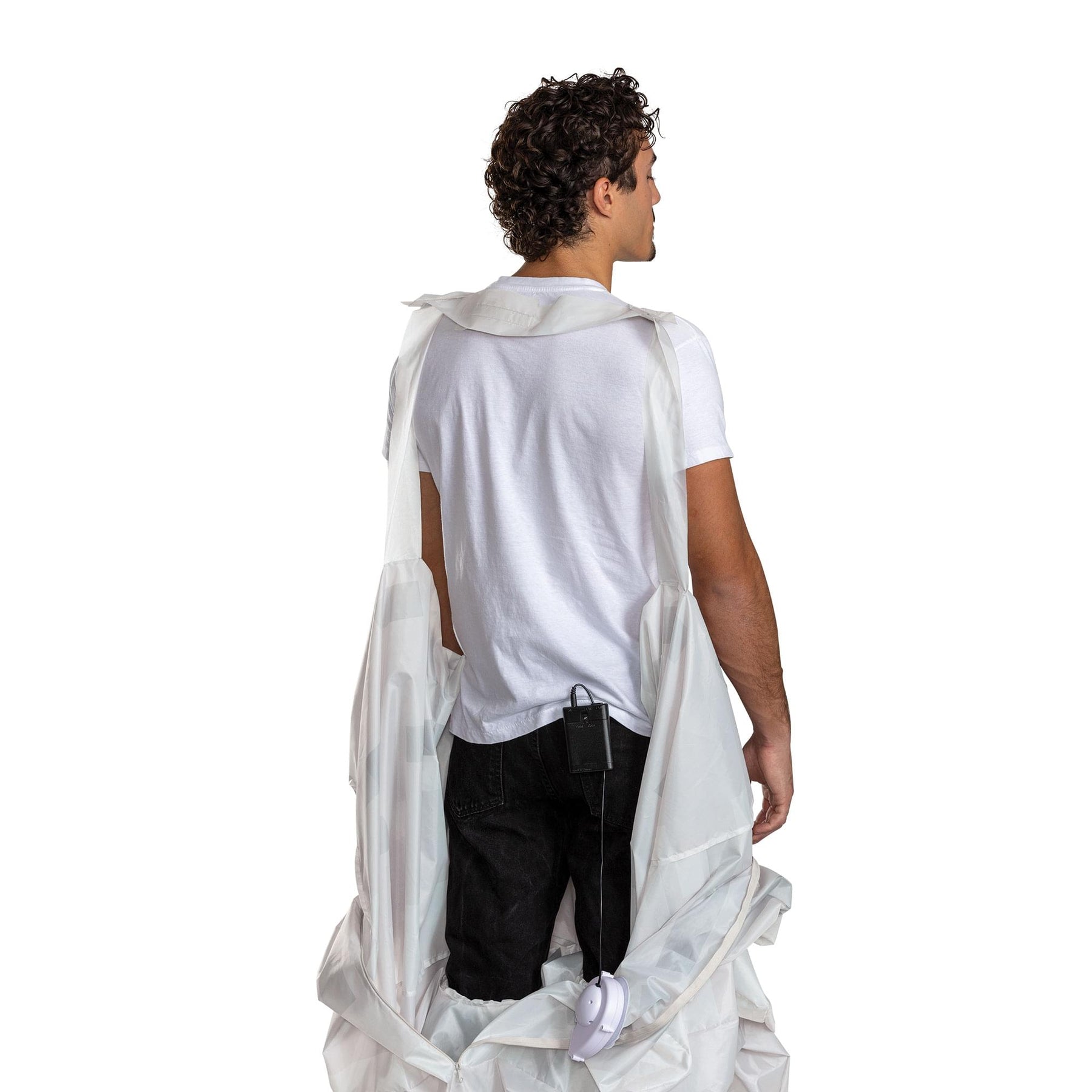 Minecraft Ghast Inflatable Adult Costume | One Size Fits Most