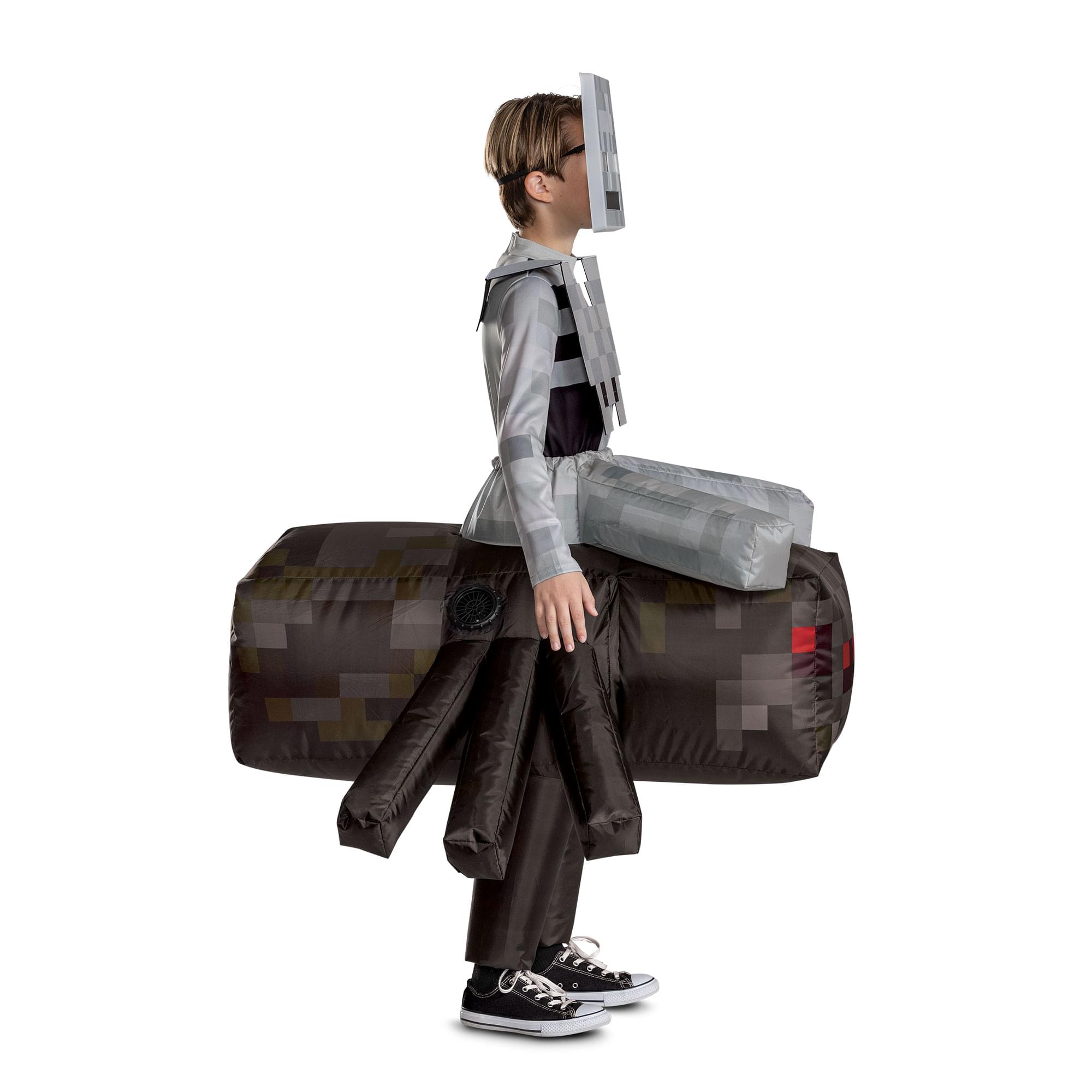 Minecraft Spider Jockey Deluxe Inflatable Child Costume