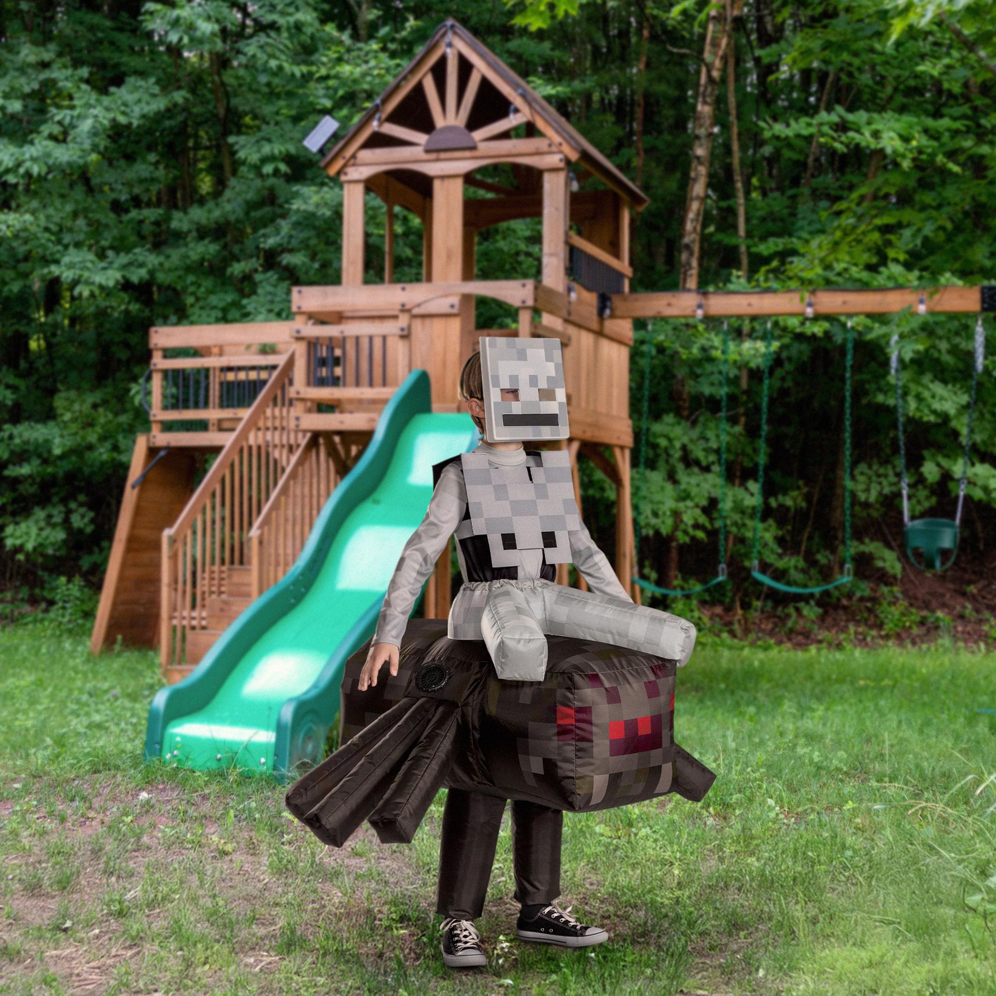 Minecraft Spider Jockey Deluxe Inflatable Child Costume