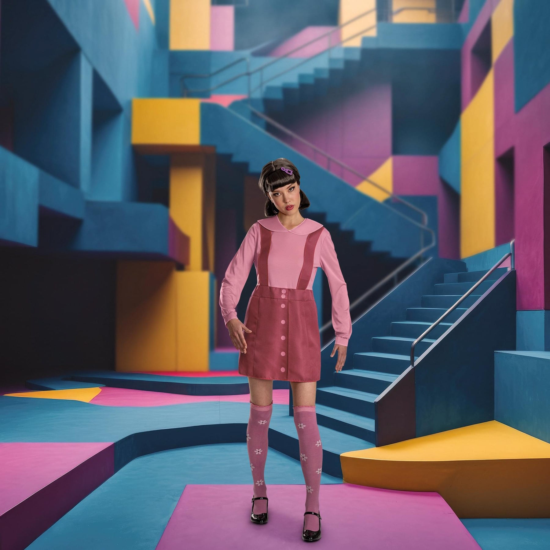 Squid Game Young-Hee Doll Deluxe Adult Costume