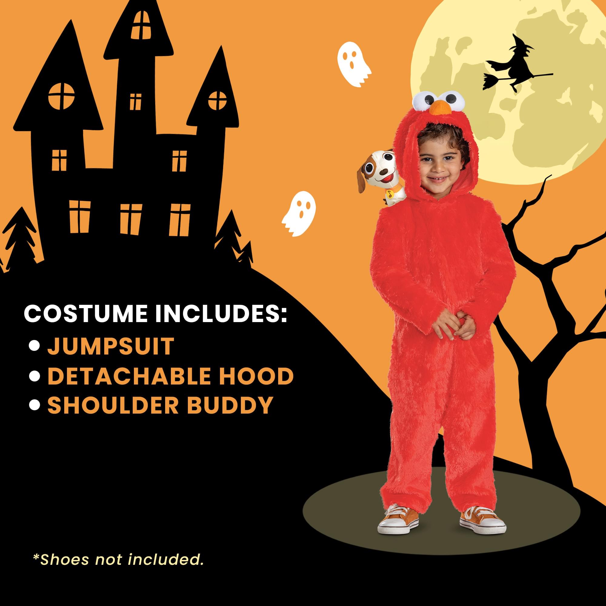 Sesame Street Elmo w/ Tango Classic Toddler Costume