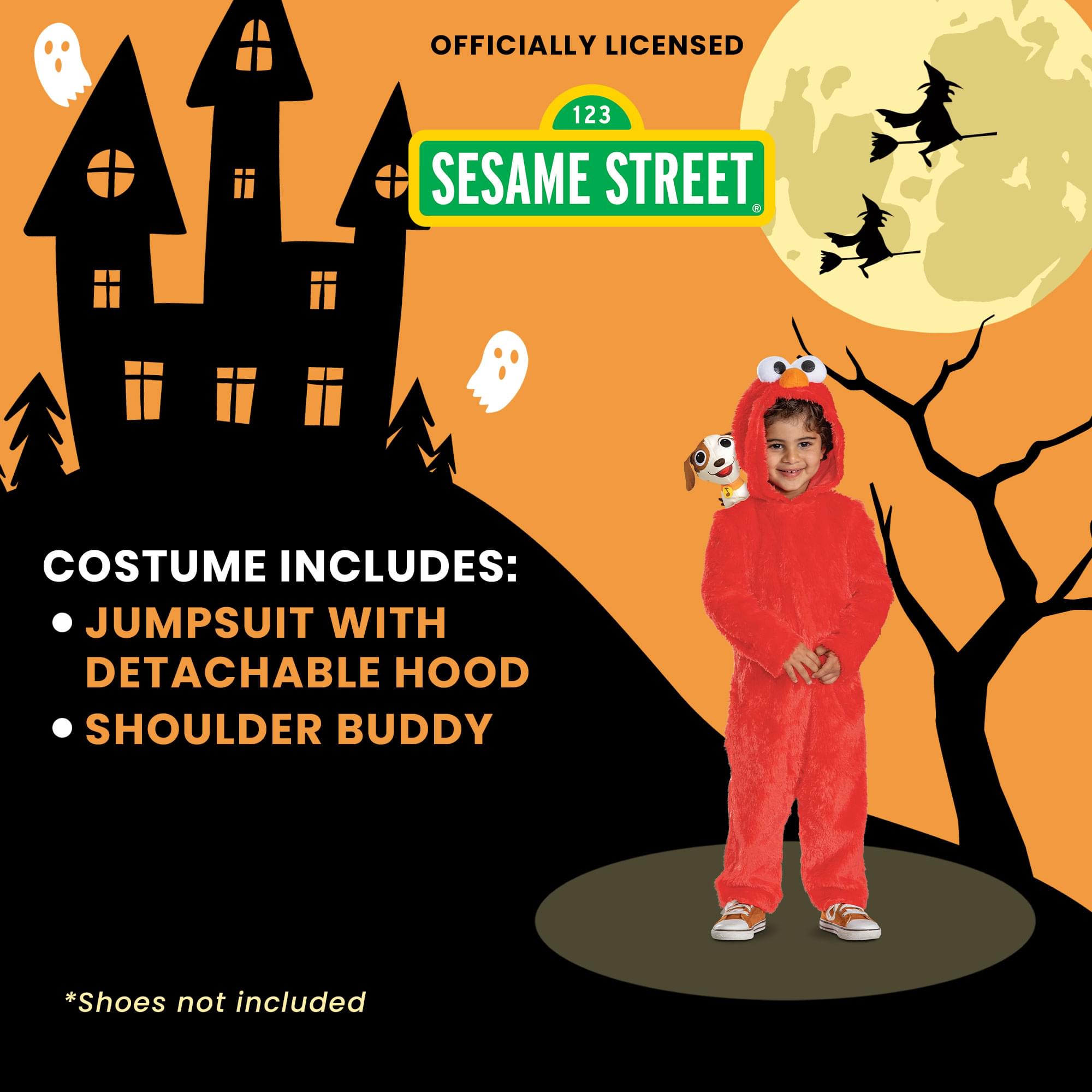 Sesame Street Elmo w/ Tango Classic Toddler Costume