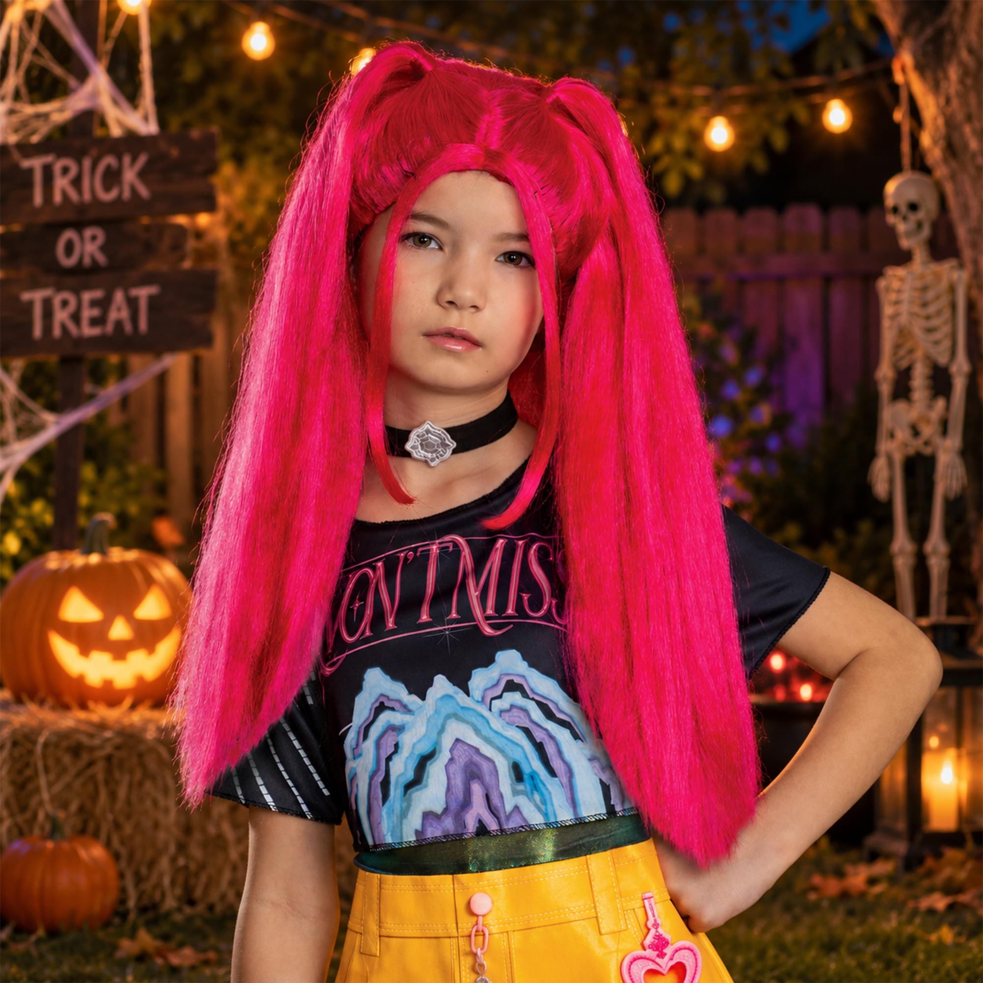 K-Pop Demon Hunters (Netflix) Mira Child Costume Wig | One Size Fits Most