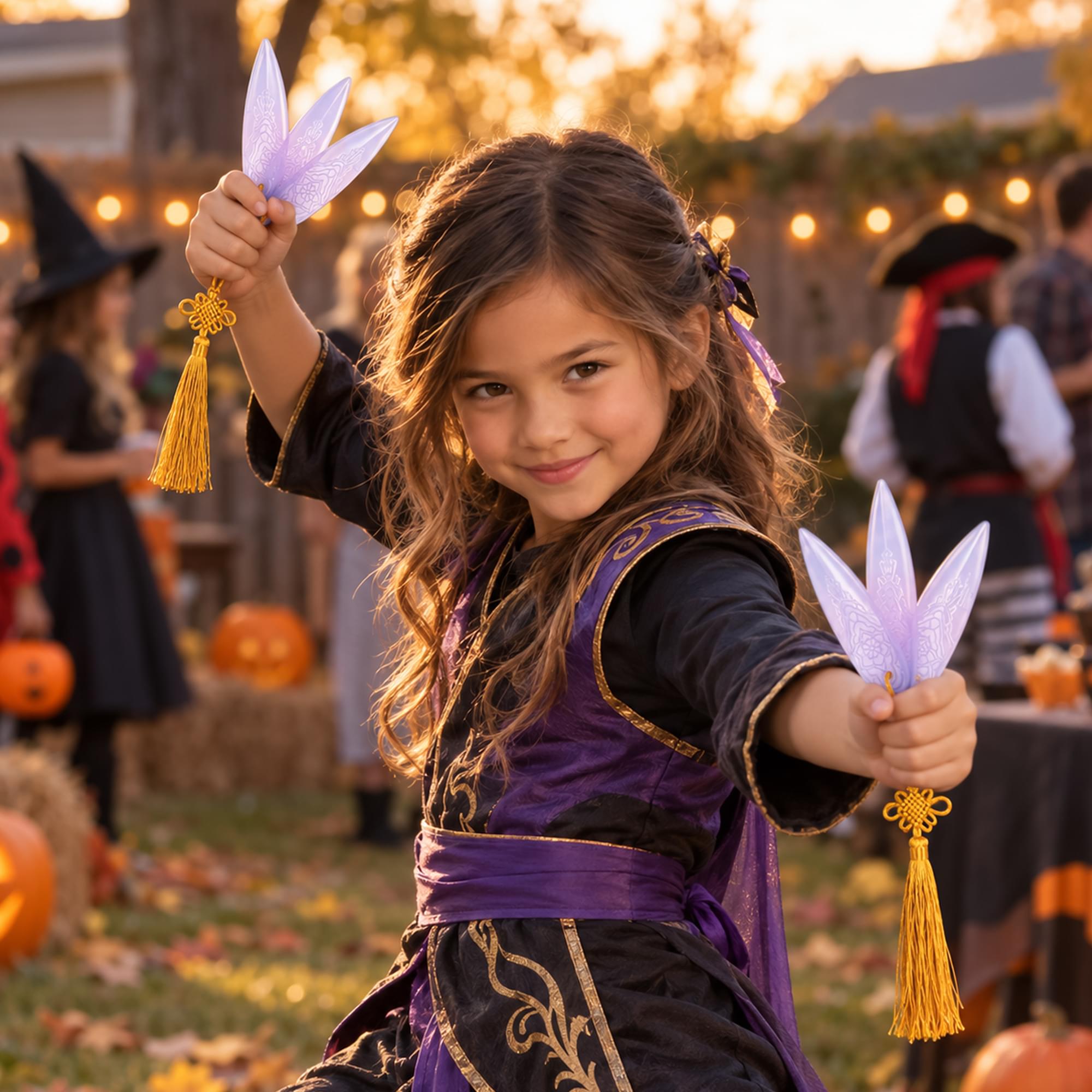 K-Pop Demon Hunters (Netflix) Zoey Spirit Blades Costume Accessory
