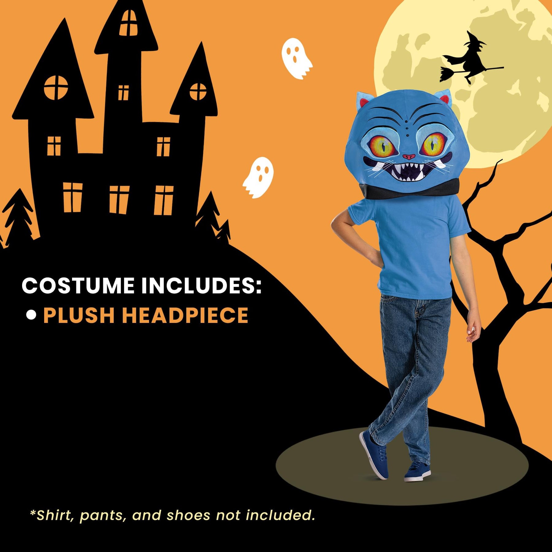 K-Pop Demon Hunters (Netflix) Derpy Head Costume Accessory | Unisize 8+