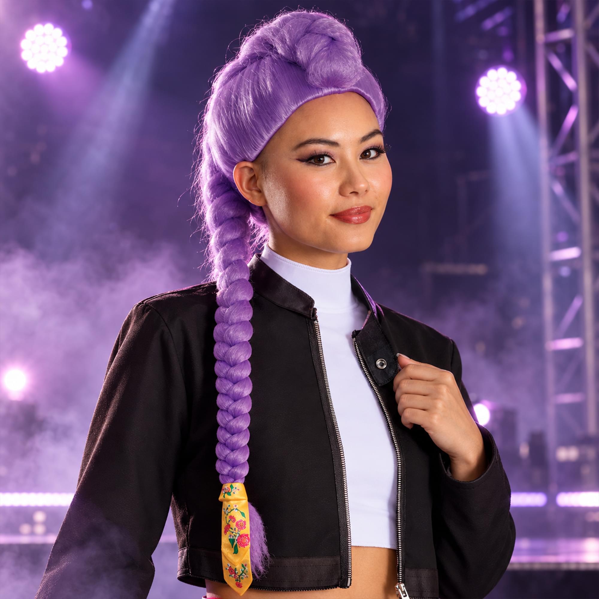 K-Pop Demon Hunters (Netflix) Rumi Adult Costume Wig | One Size Fits Most