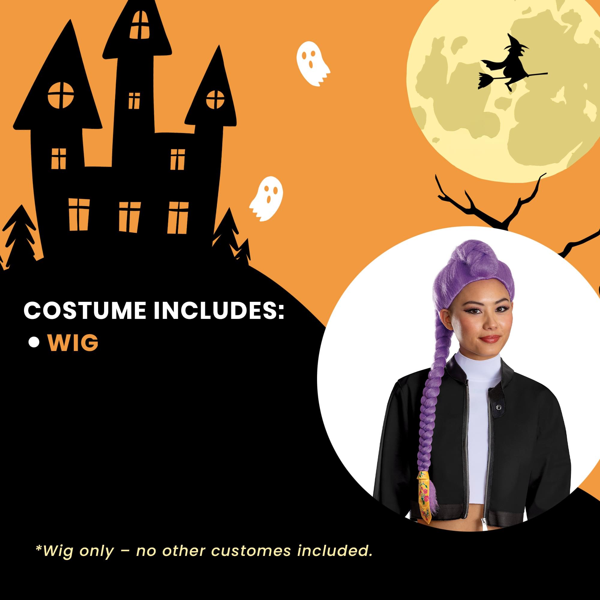 K-Pop Demon Hunters (Netflix) Rumi Adult Costume Wig | One Size Fits Most
