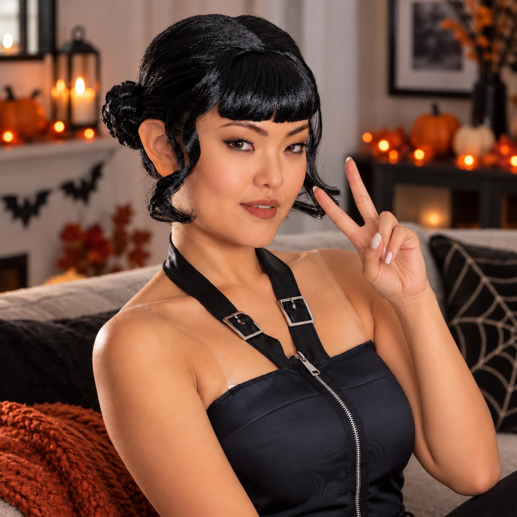 K-Pop Demon Hunters (Netflix) Zoey Adult Costume Wig | One Size Fits Most