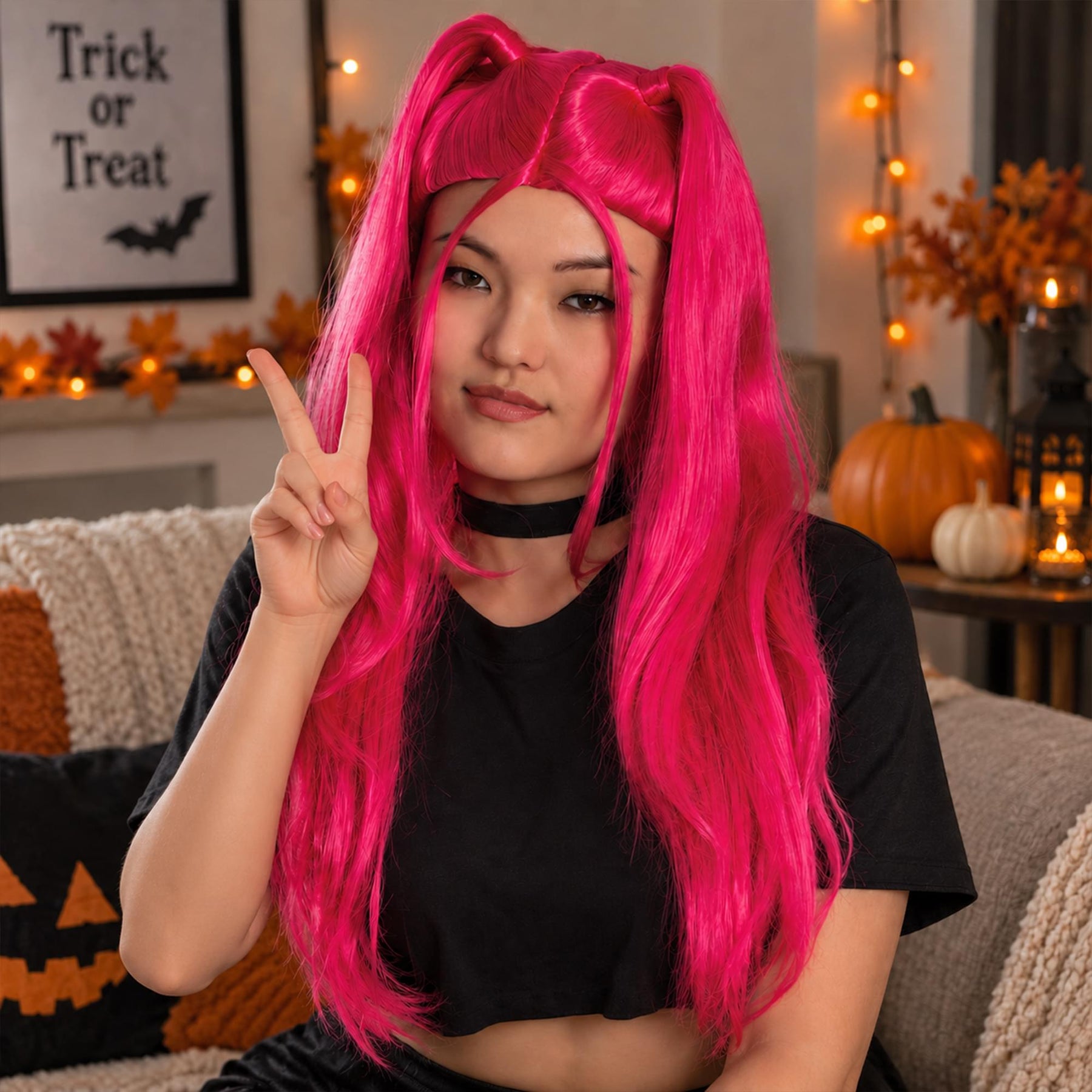K-Pop Demon Hunters (Netflix) Mira Adult Costume Wig | One Size Fits Most