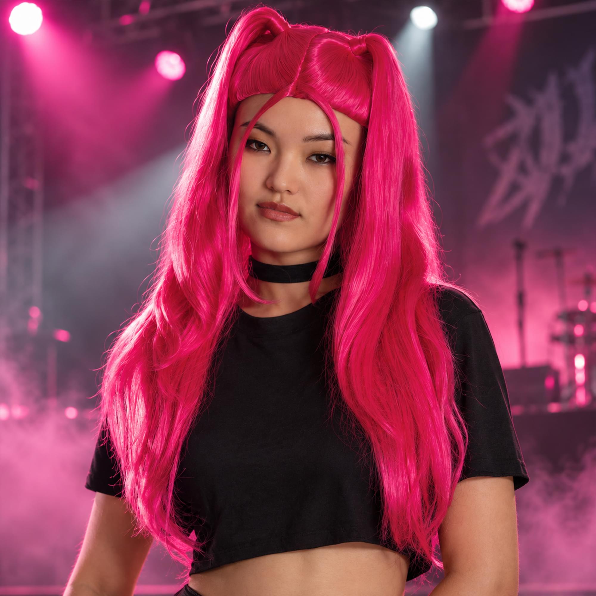 K-Pop Demon Hunters (Netflix) Mira Adult Costume Wig | One Size Fits Most