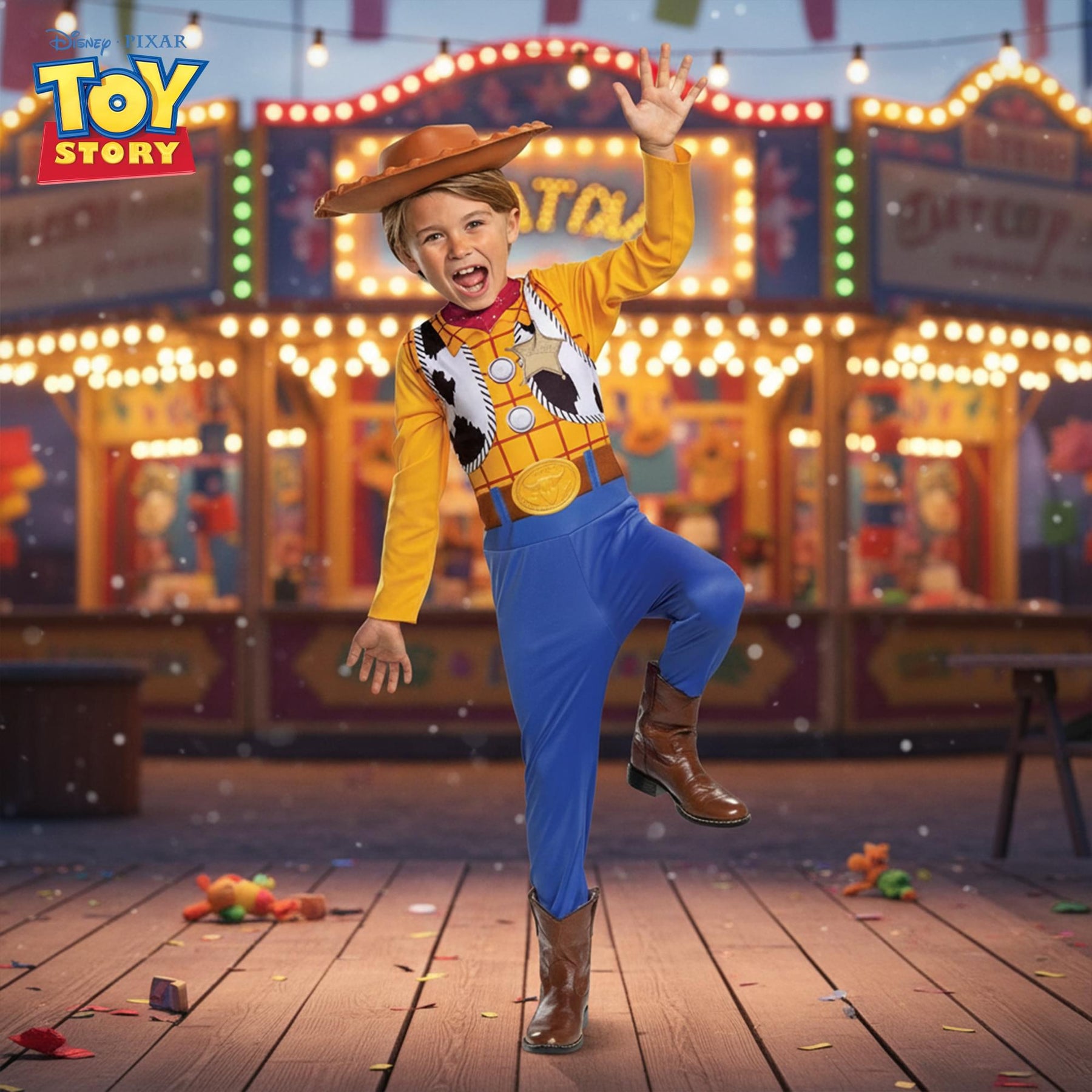 Toy Story 4 Woody Child Costume Medium