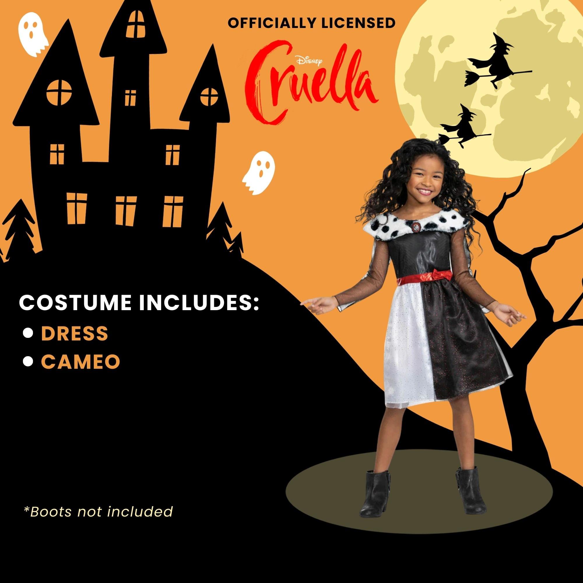 Disney Villians Cruella Classic Child Costume