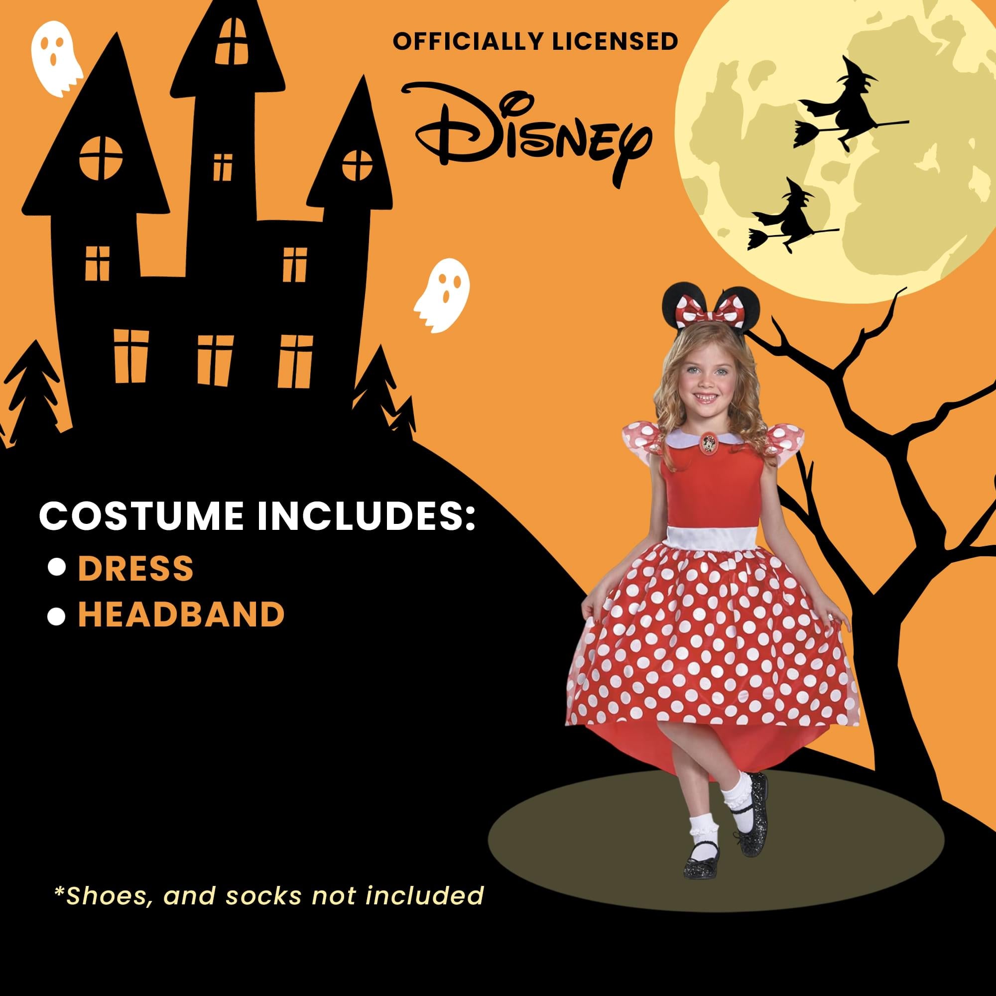 Disney Minnie Mouse Child Costume Small