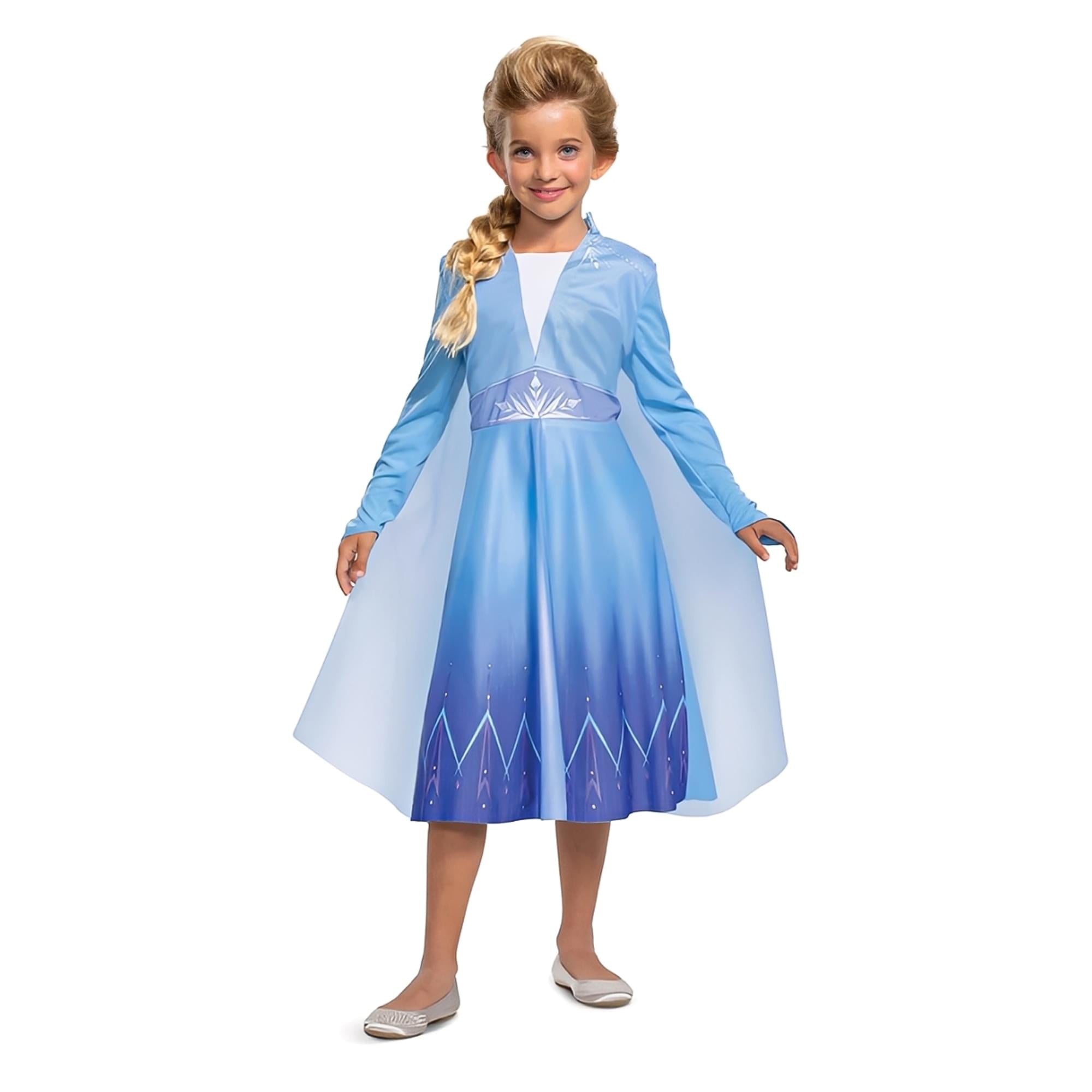 Disney Elsa Travelling Basic Plus Child Costume Medium