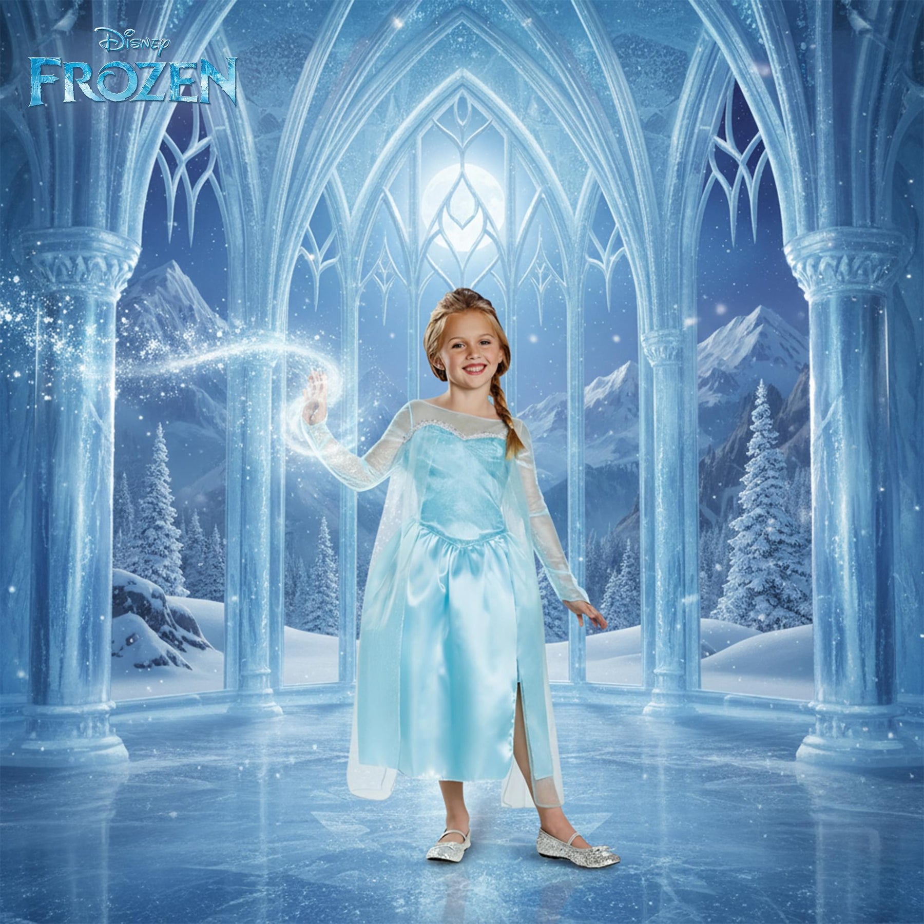 Disney Frozen Elsa Calssic Child Costume Medium