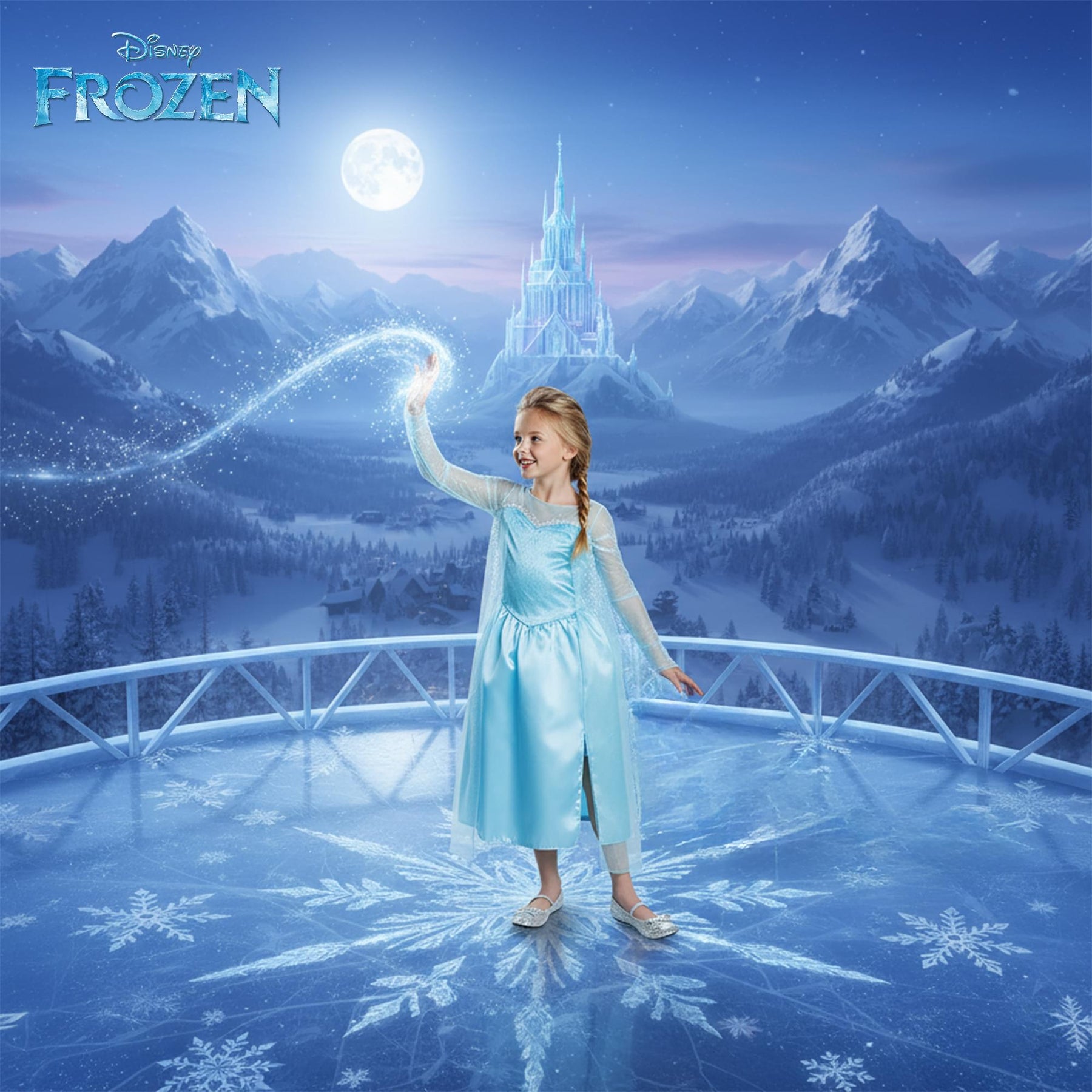 Disney Frozen Elsa Calssic Child Costume Medium