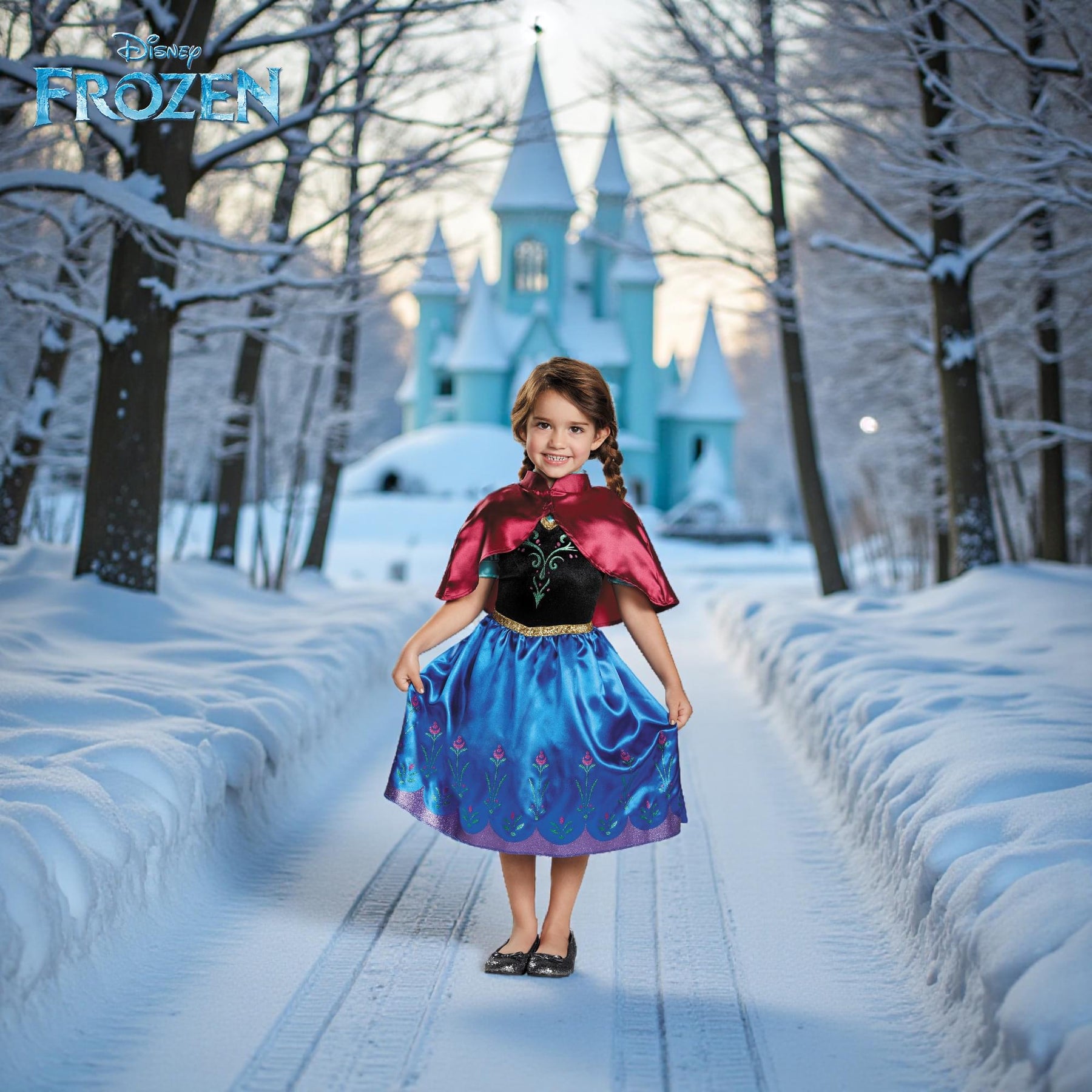 Disney Frozen Anna Traveling Child Costume Medium