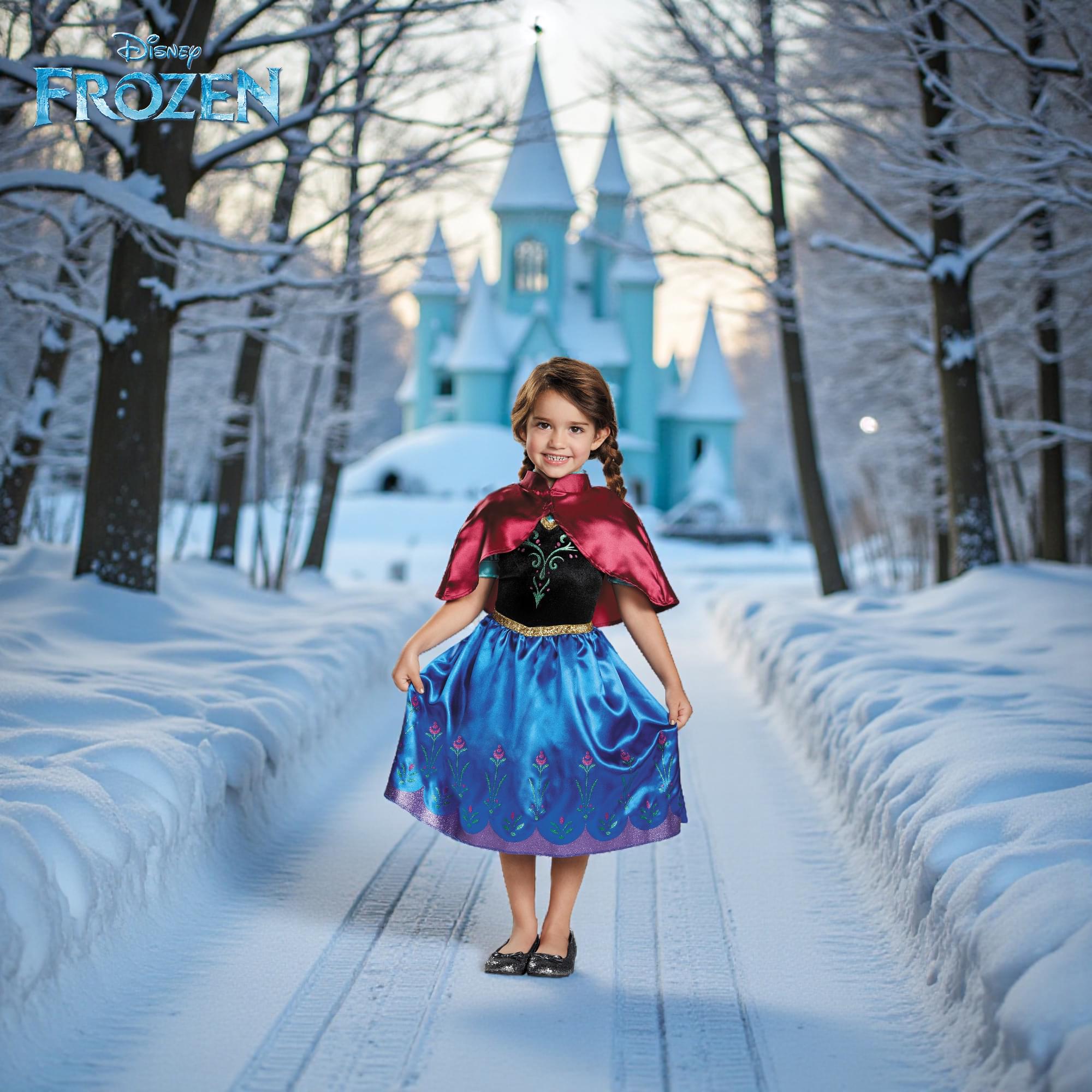 Disney Frozen Anna Traveling Child Costume Medium