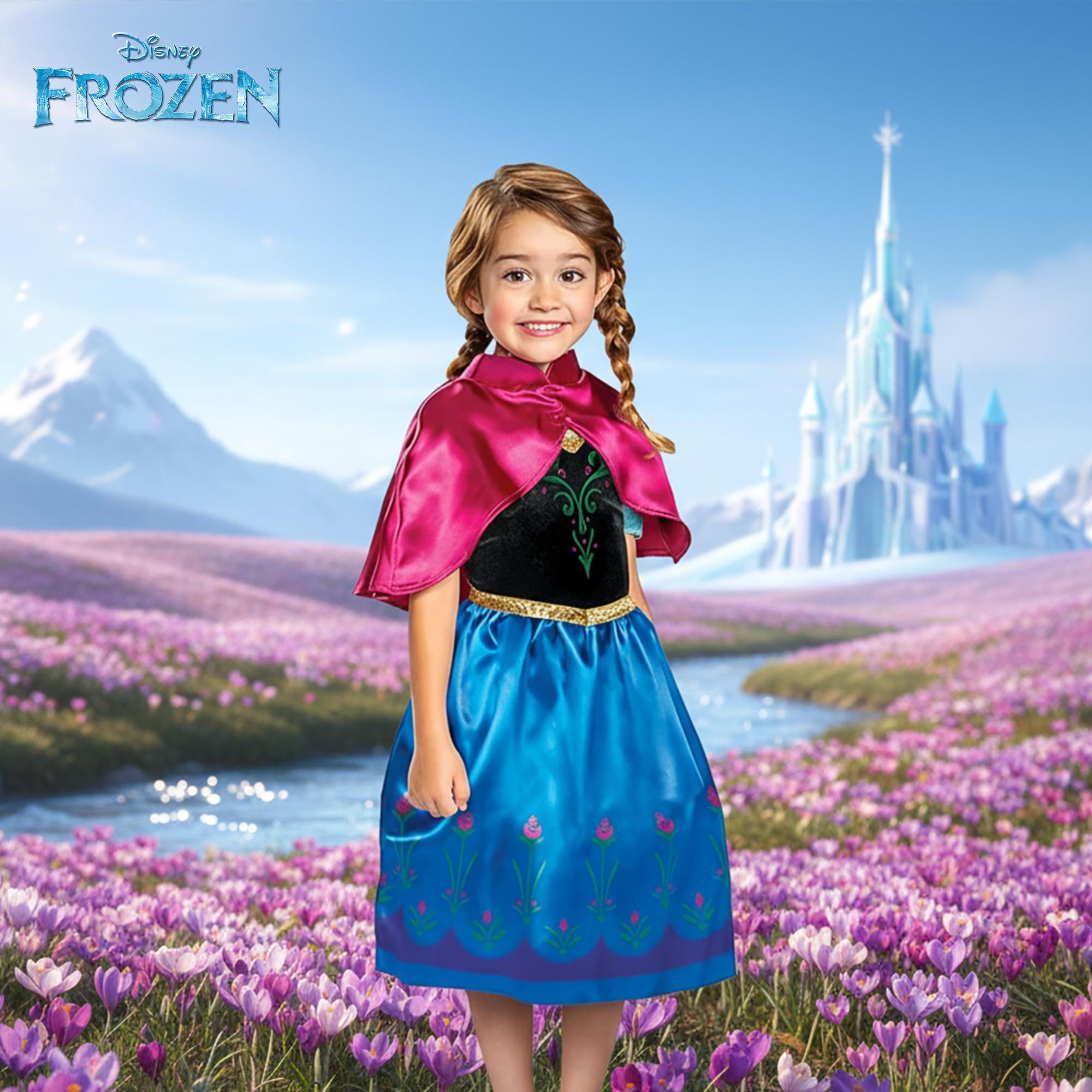 Disney Frozen Anna Traveling Child Costume Medium