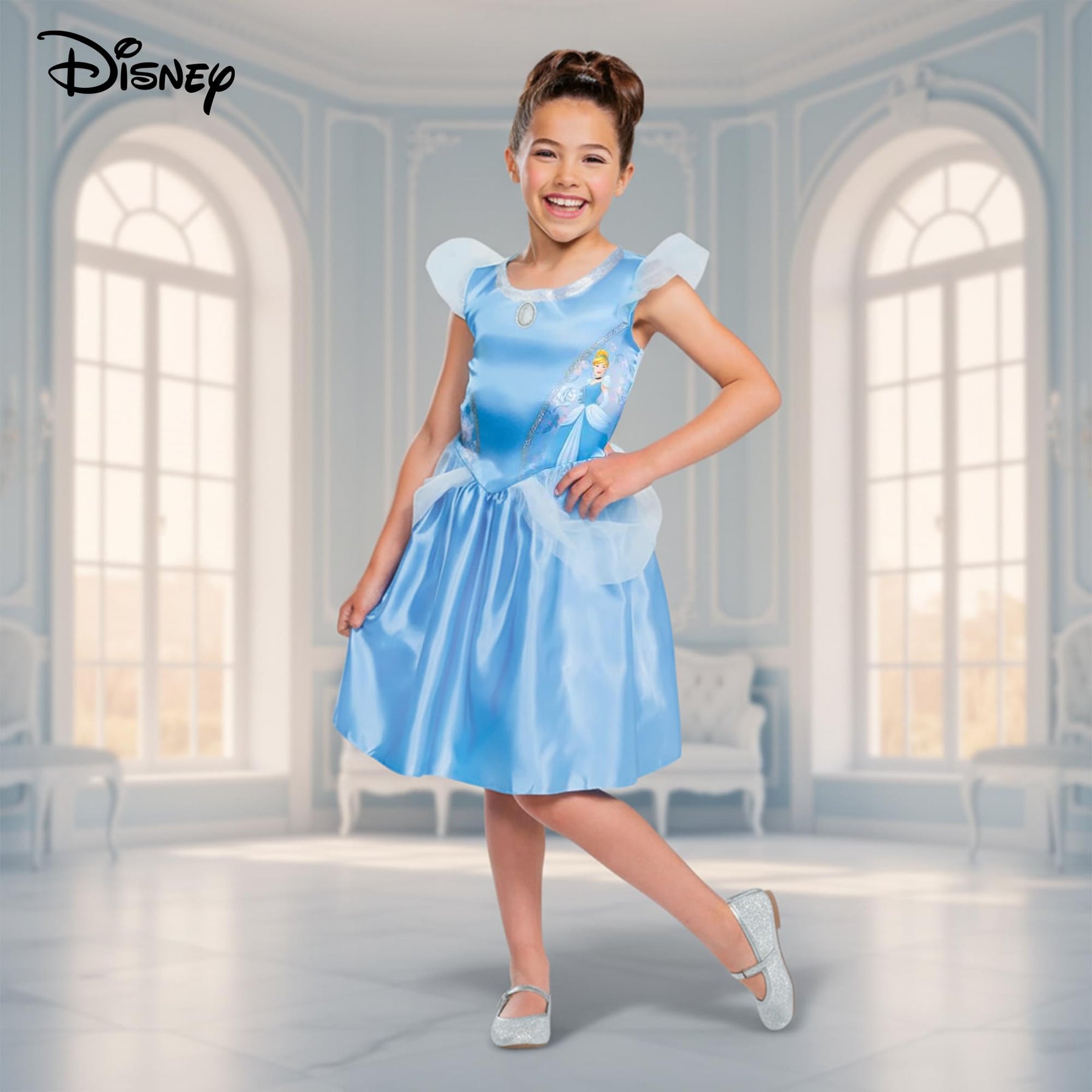 Disney Cinderella Basic Plus Child Costume Small