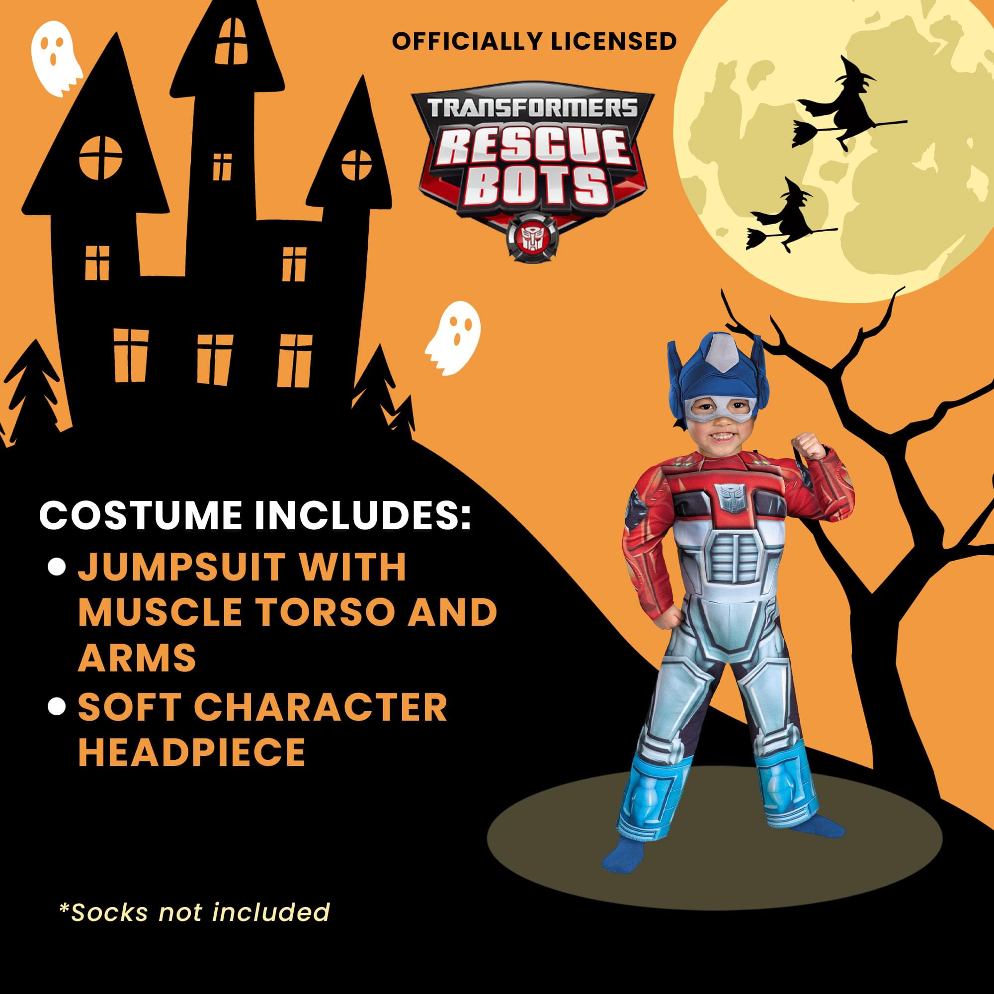 Transformers Rescue Bots Optimus Prime Toddler Costume