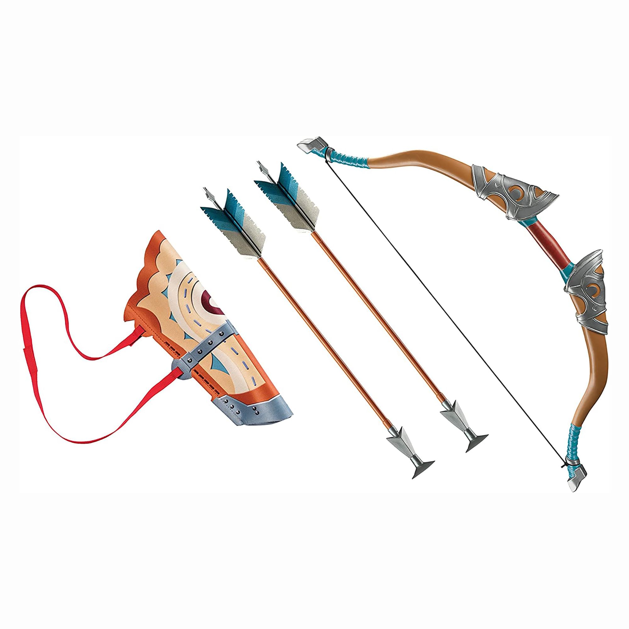 Legend of Zelda Breath Of The Wild Deluxe Costume Bow Set w/ Quiver & Arrows