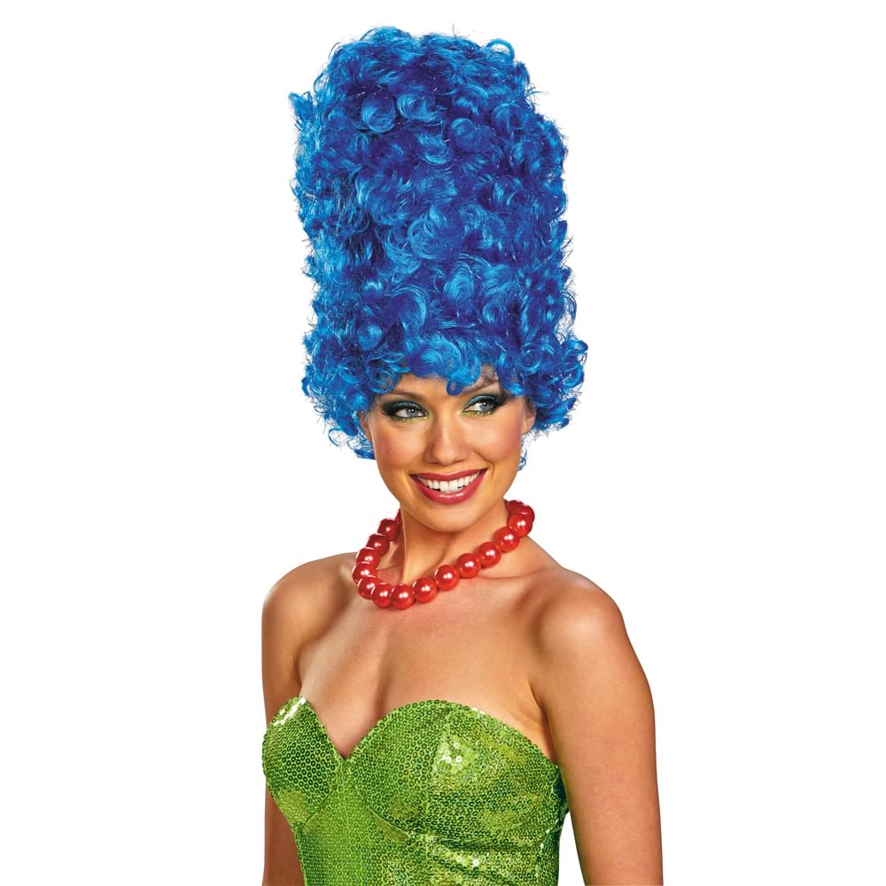 The Simpsons Deluxe Marge Costume Glam Wig
