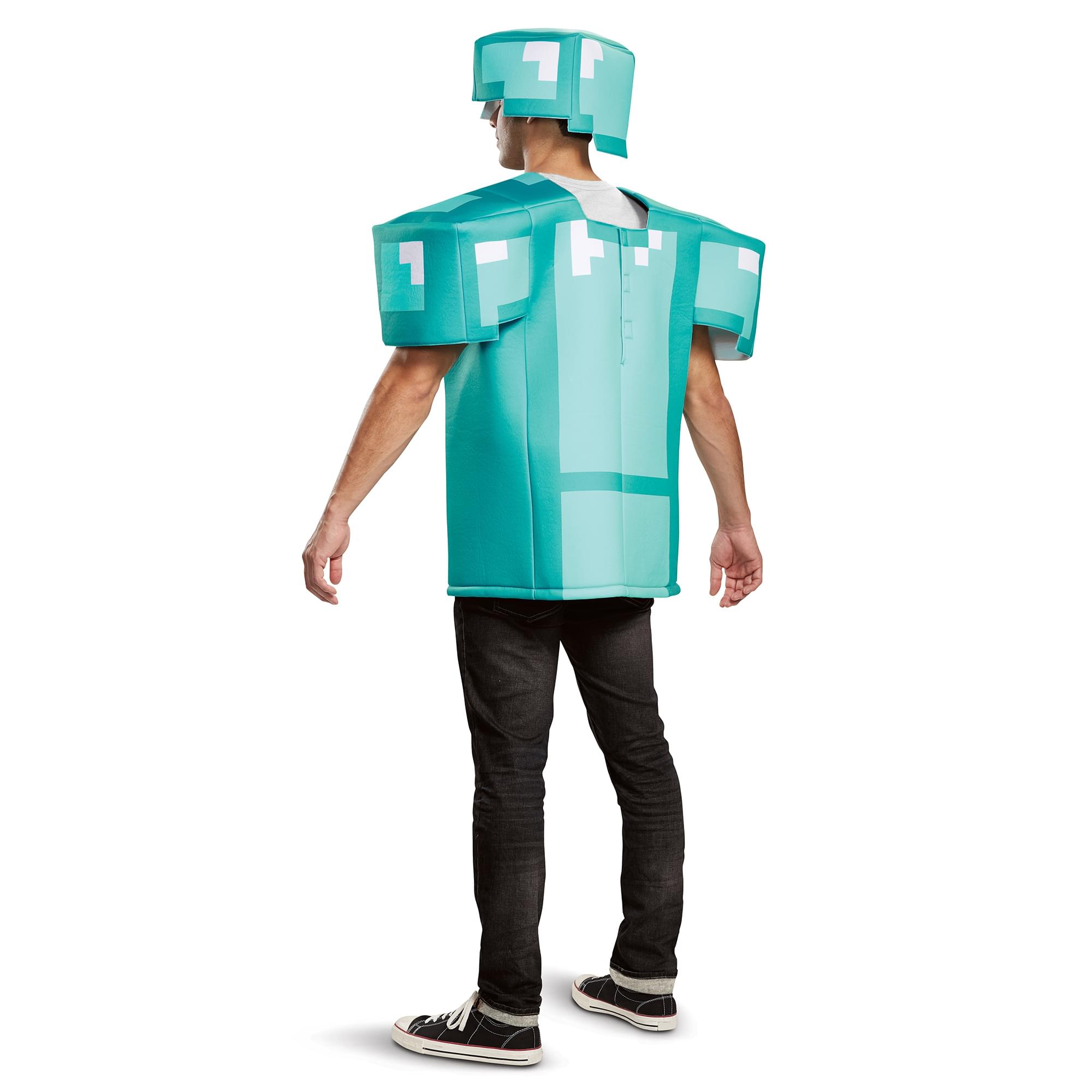 Minecraft Diamond Armor Adult Female Costume | One Size