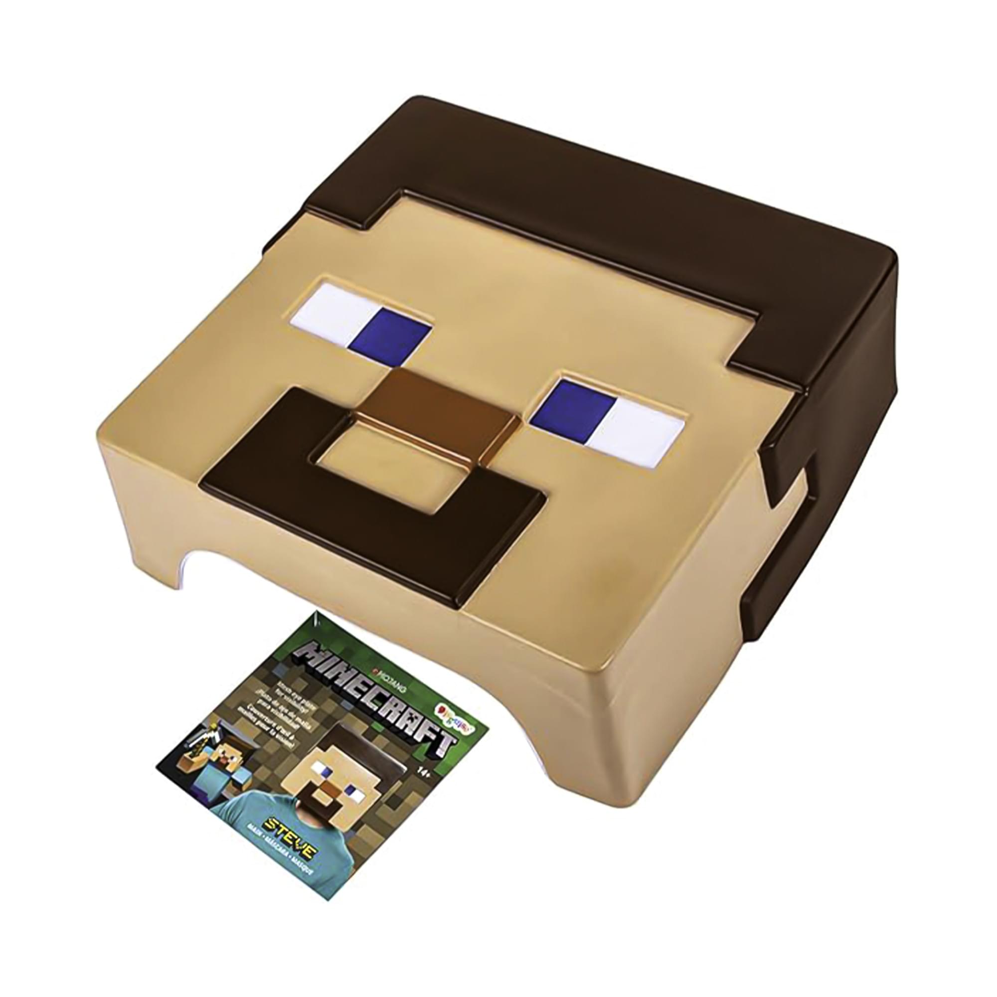 Minecraft Steve Adult Costume Mask | One Size Fits Most