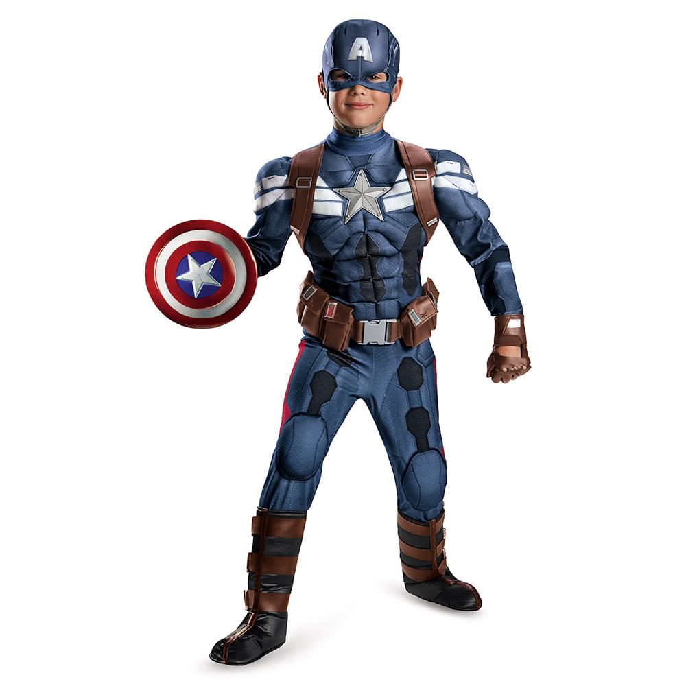 Winter Soldier Movie 2 Marvel Captain America Prestige Child Costume