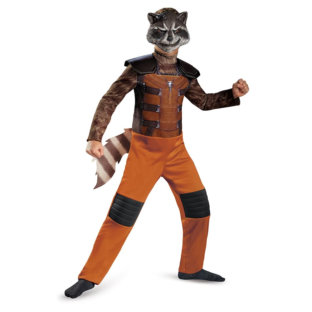 Guardians Of The Galaxy Marvel Classic Rocket Raccoon Child Costume