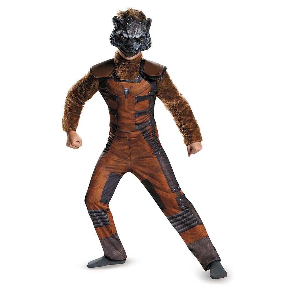 Guardians Of The Galaxy Marvel Deluxe Rocket Raccoon Child Costume