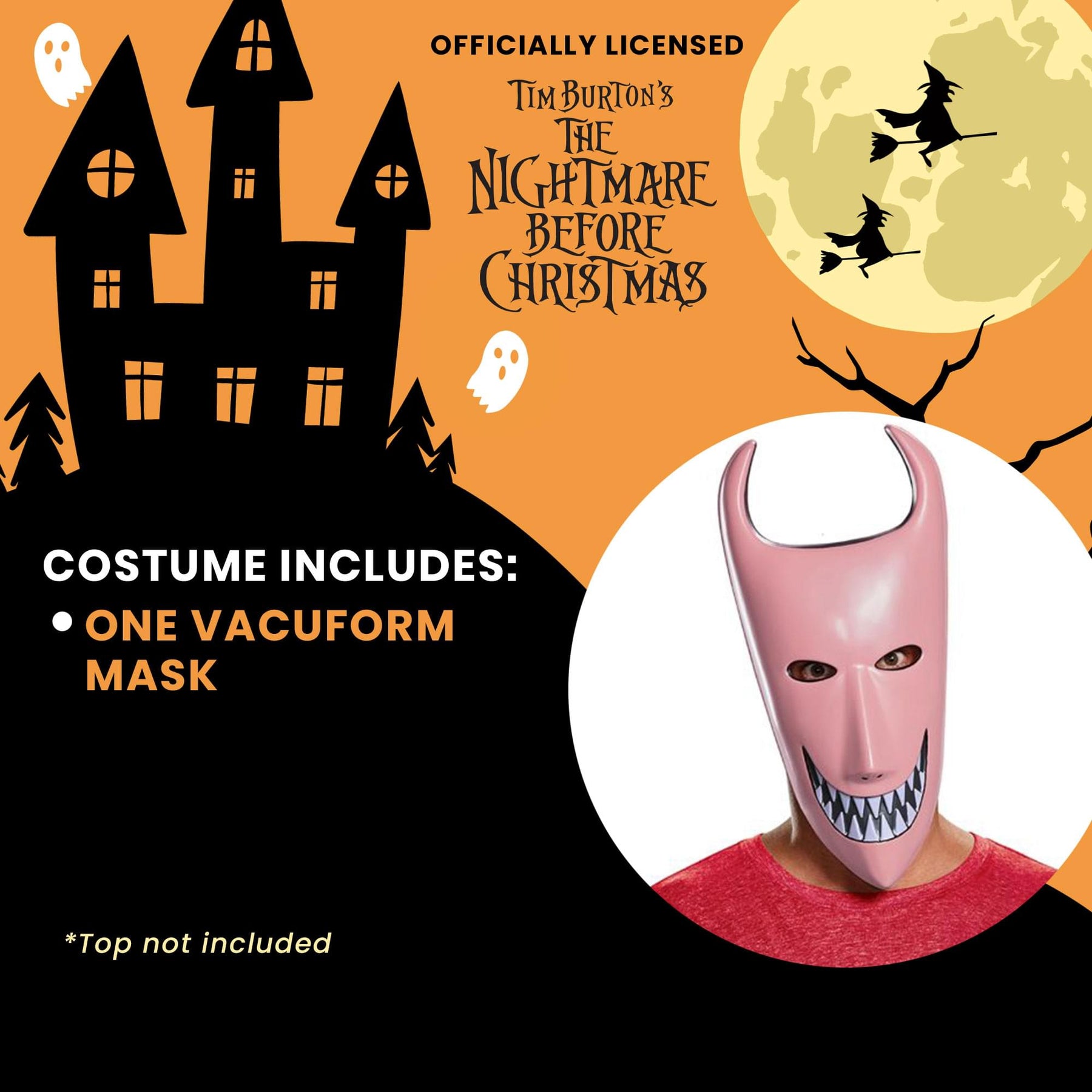 Nightmare Before Christmas Lock Adult Costume Mask